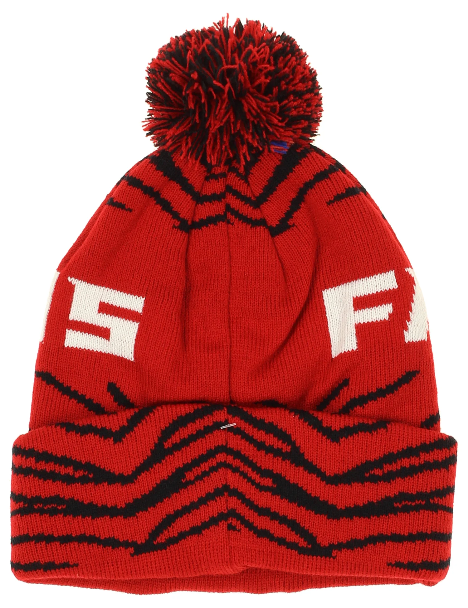 FOCO X Zubaz NFL Collab 3 Pack Glove Scarf & Hat Outdoor Winter Set, Atlanta Falcons - Image 5