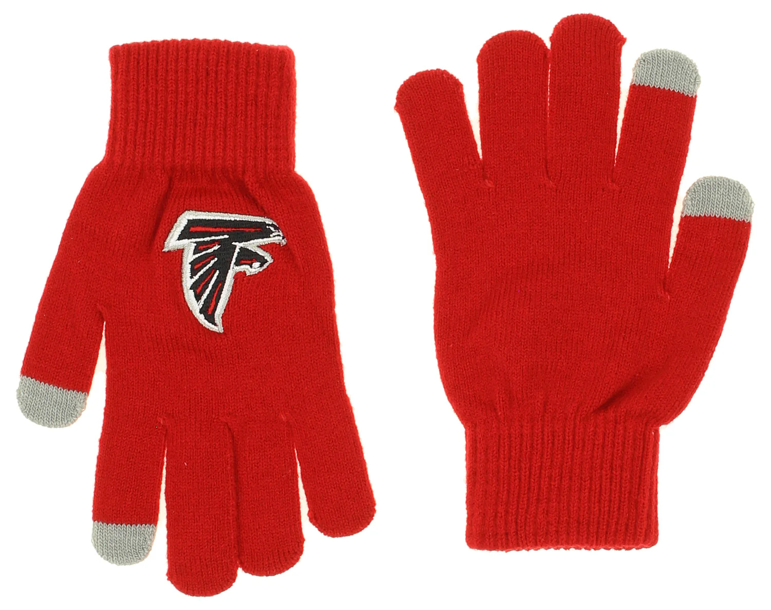 FOCO X Zubaz NFL Collab 3 Pack Glove Scarf & Hat Outdoor Winter Set, Atlanta Falcons - Image 6