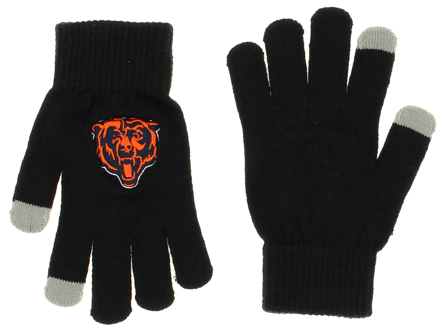 FOCO X Zubaz NFL Collab 3 Pack Glove Scarf & Hat Outdoor Winter Set, Chicago Bears - Image 6