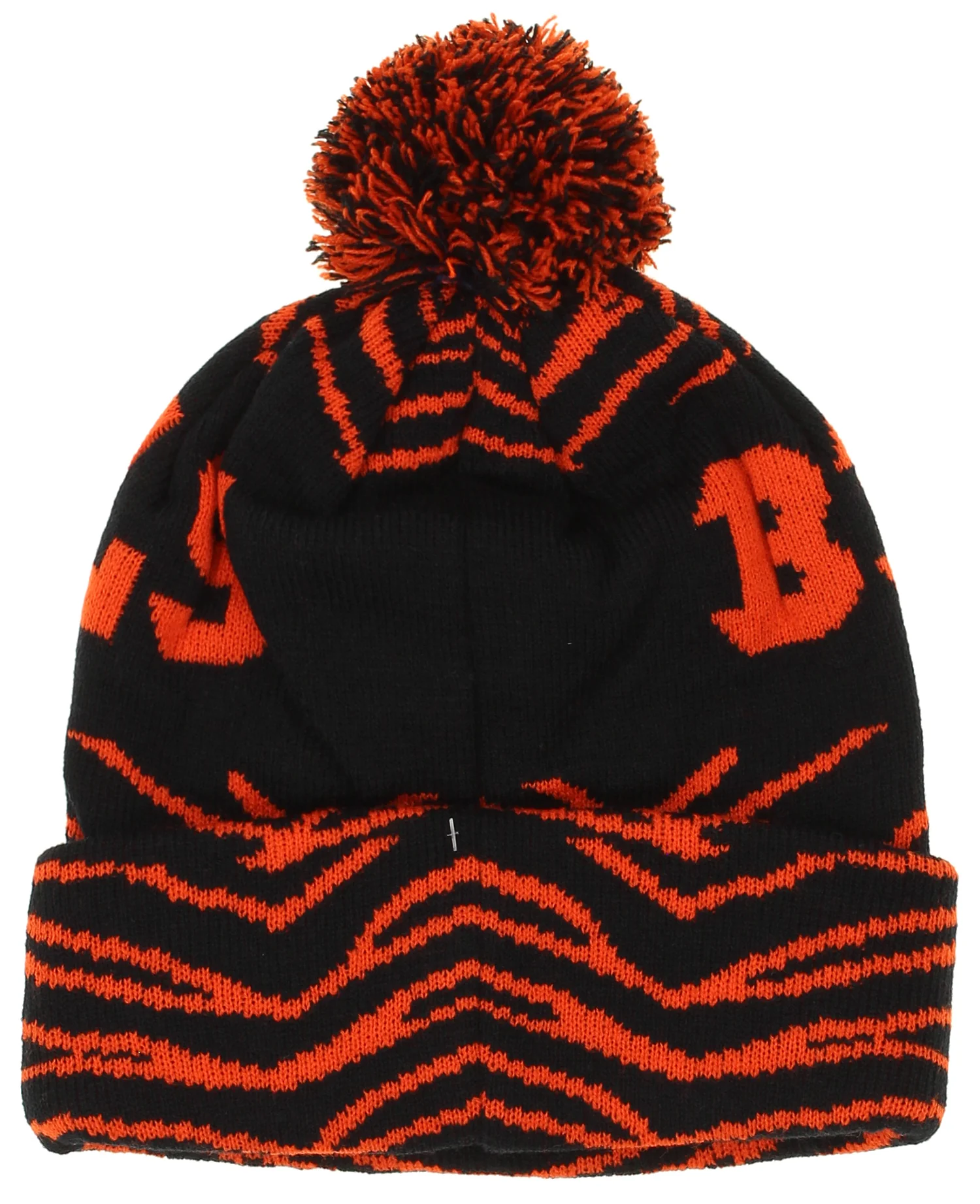 FOCO X Zubaz NFL Collab 3 Pack Glove Scarf & Hat Outdoor Winter Set, Cincinnati Bengals - Image 5