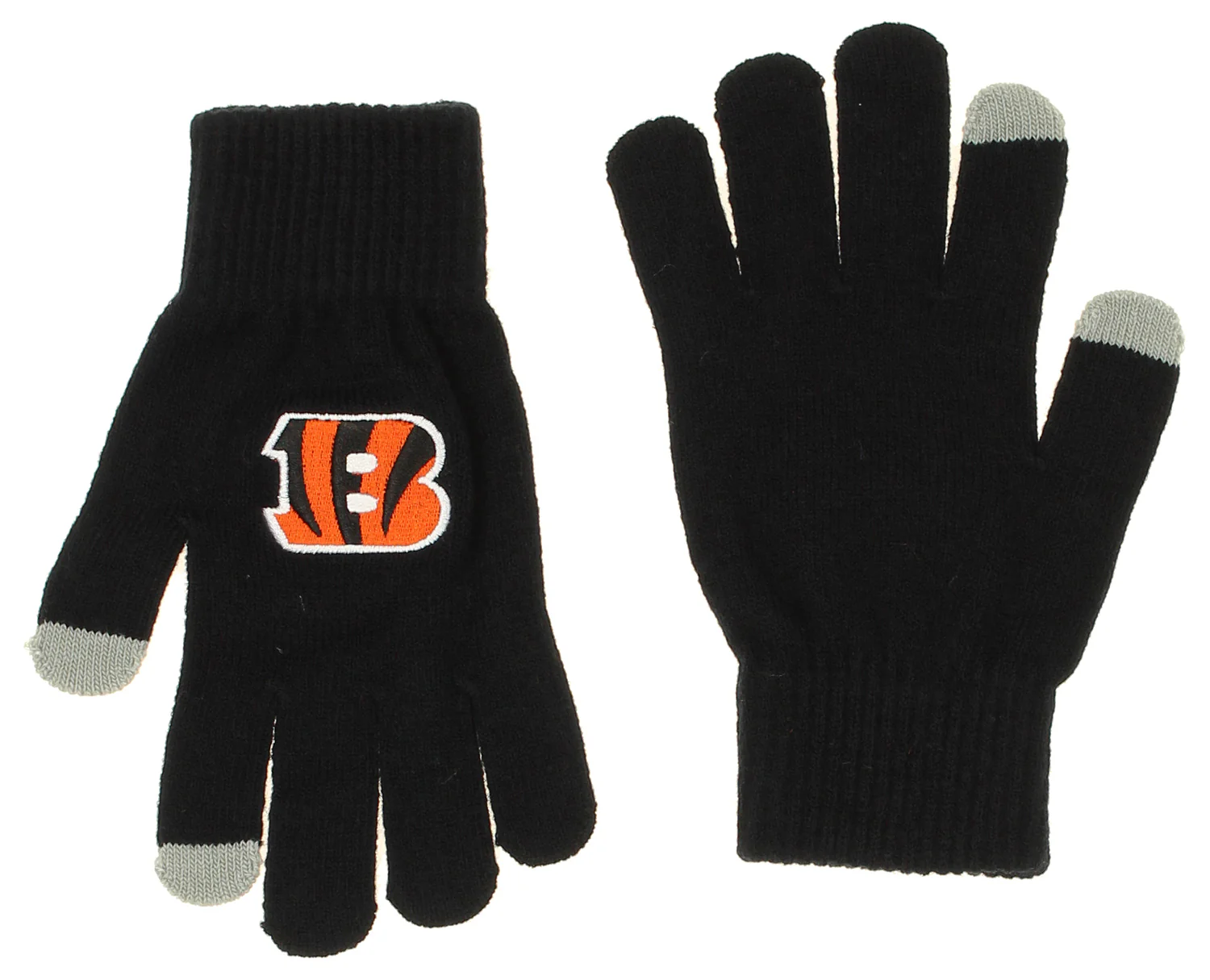 FOCO X Zubaz NFL Collab 3 Pack Glove Scarf & Hat Outdoor Winter Set, Cincinnati Bengals - Image 6