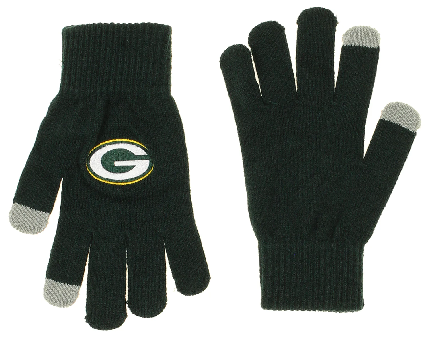 FOCO X Zubaz NFL Collab 3 Pack Glove Scarf & Hat Outdoor Winter Set, Green Bay Packers - Image 6
