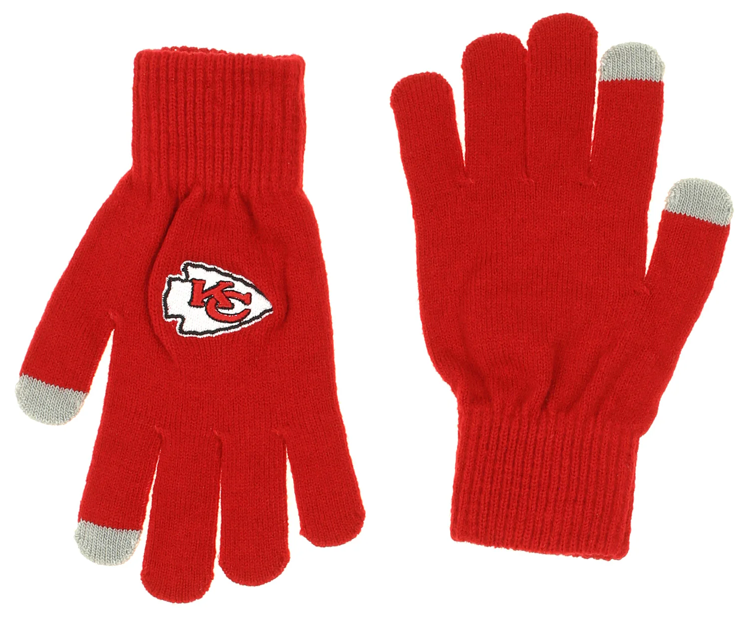 FOCO X Zubaz NFL Collab 3 Pack Glove Scarf & Hat Outdoor Winter Set, Kansas City Chiefs - Image 6