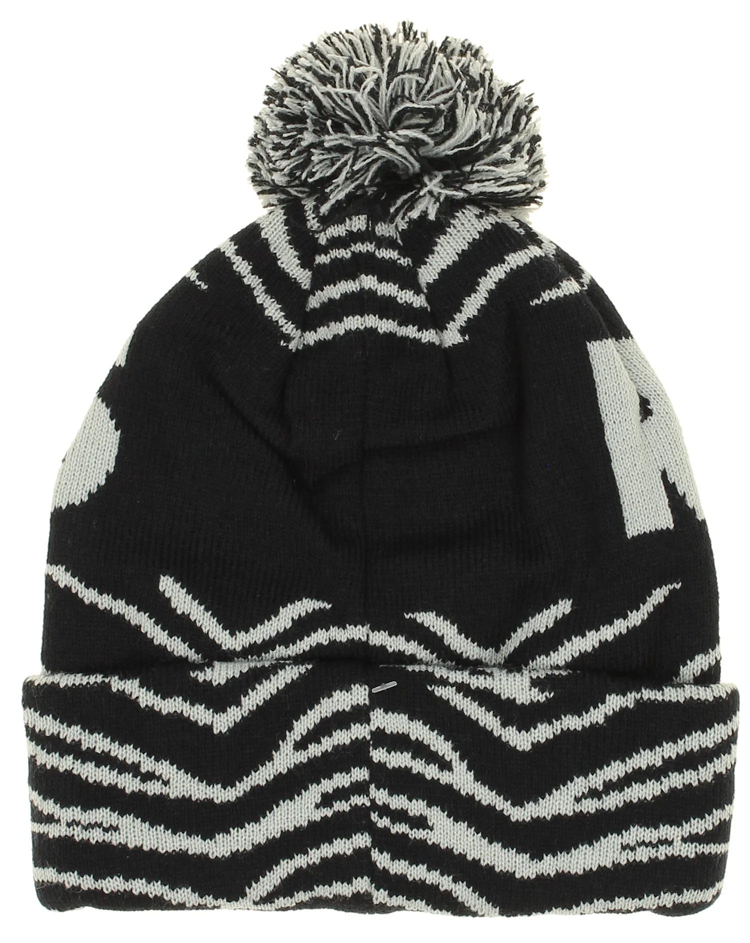 FOCO X Zubaz NFL Collab 3 Pack Glove Scarf & Hat Outdoor Winter Set, Las Vegas Raiders - Image 5