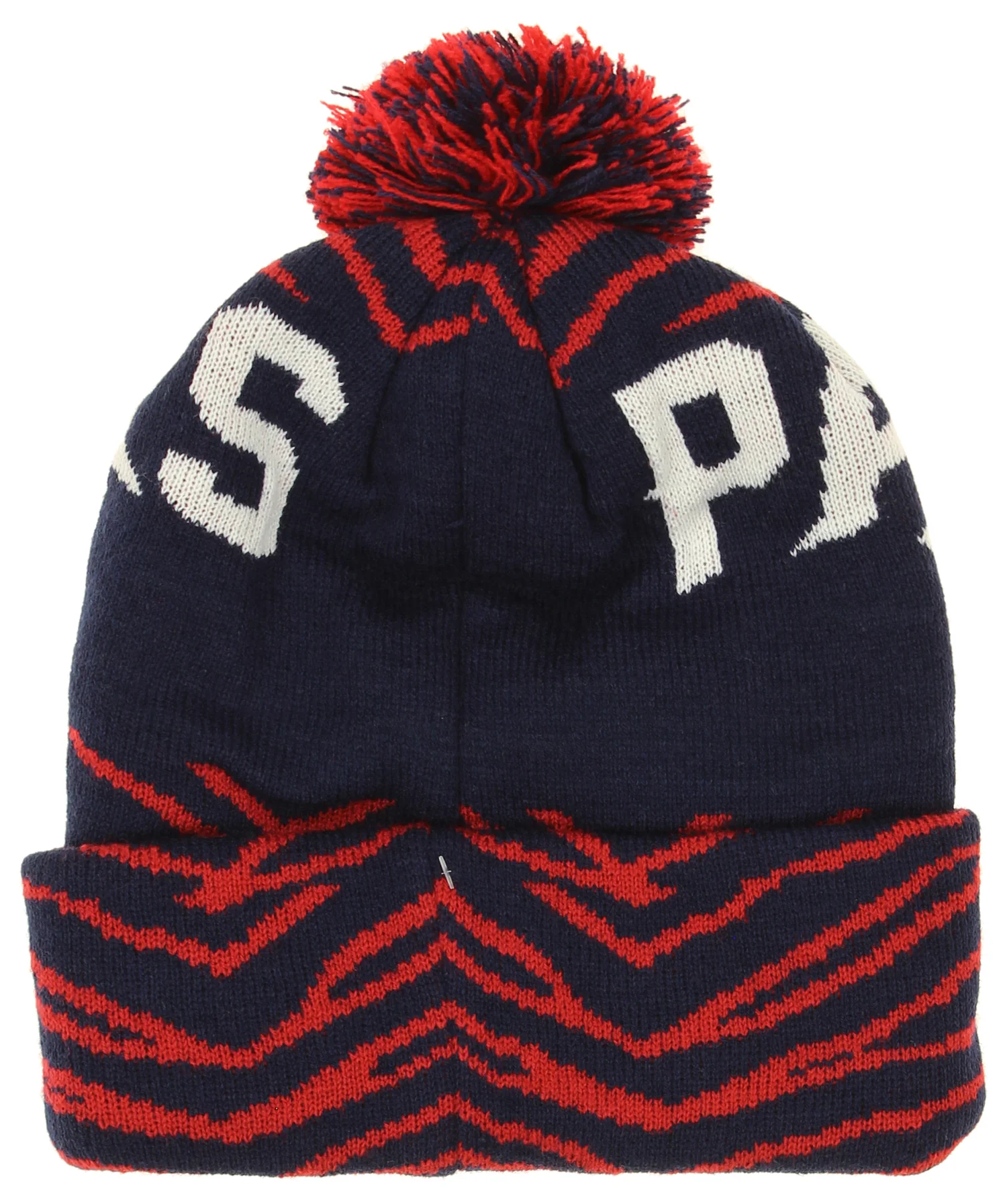 FOCO X Zubaz NFL Collab 3 Pack Glove Scarf & Hat Outdoor Winter Set, New England Patriots - Image 5