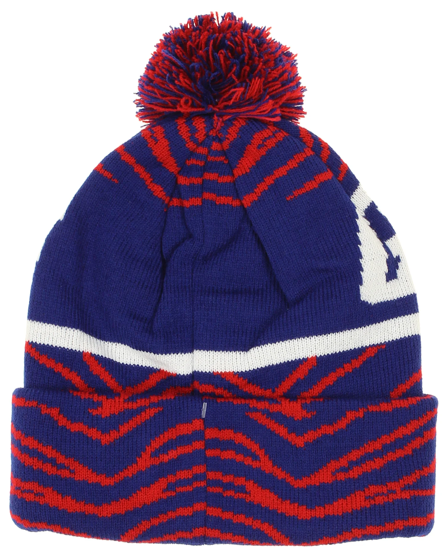 FOCO X Zubaz NFL Collab 3 Pack Glove Scarf & Hat Outdoor Winter Set, New York Giants - Image 5