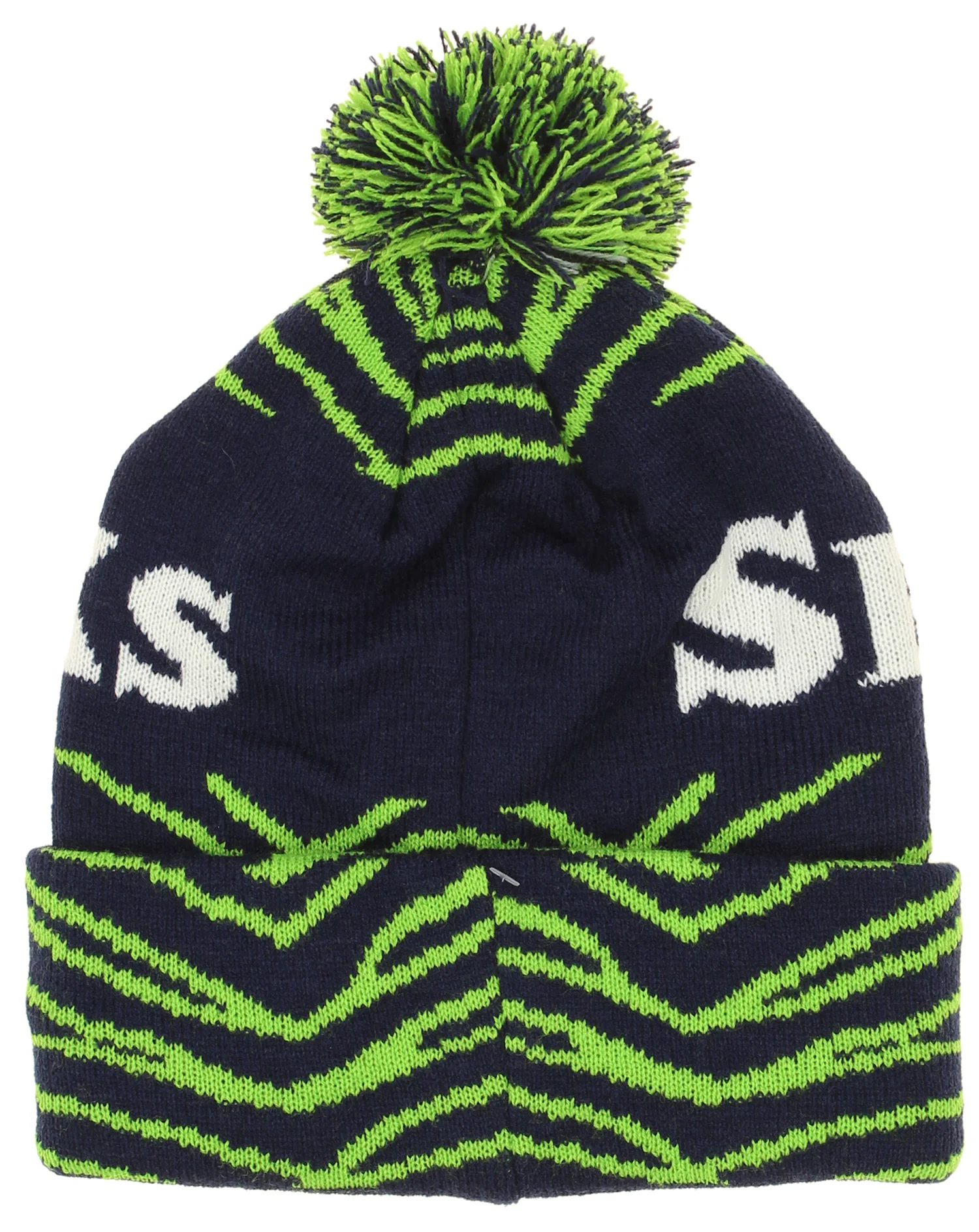 FOCO X Zubaz NFL Collab 3 Pack Glove Scarf & Hat Outdoor Winter Set, Seattle Seahawks - Image 5