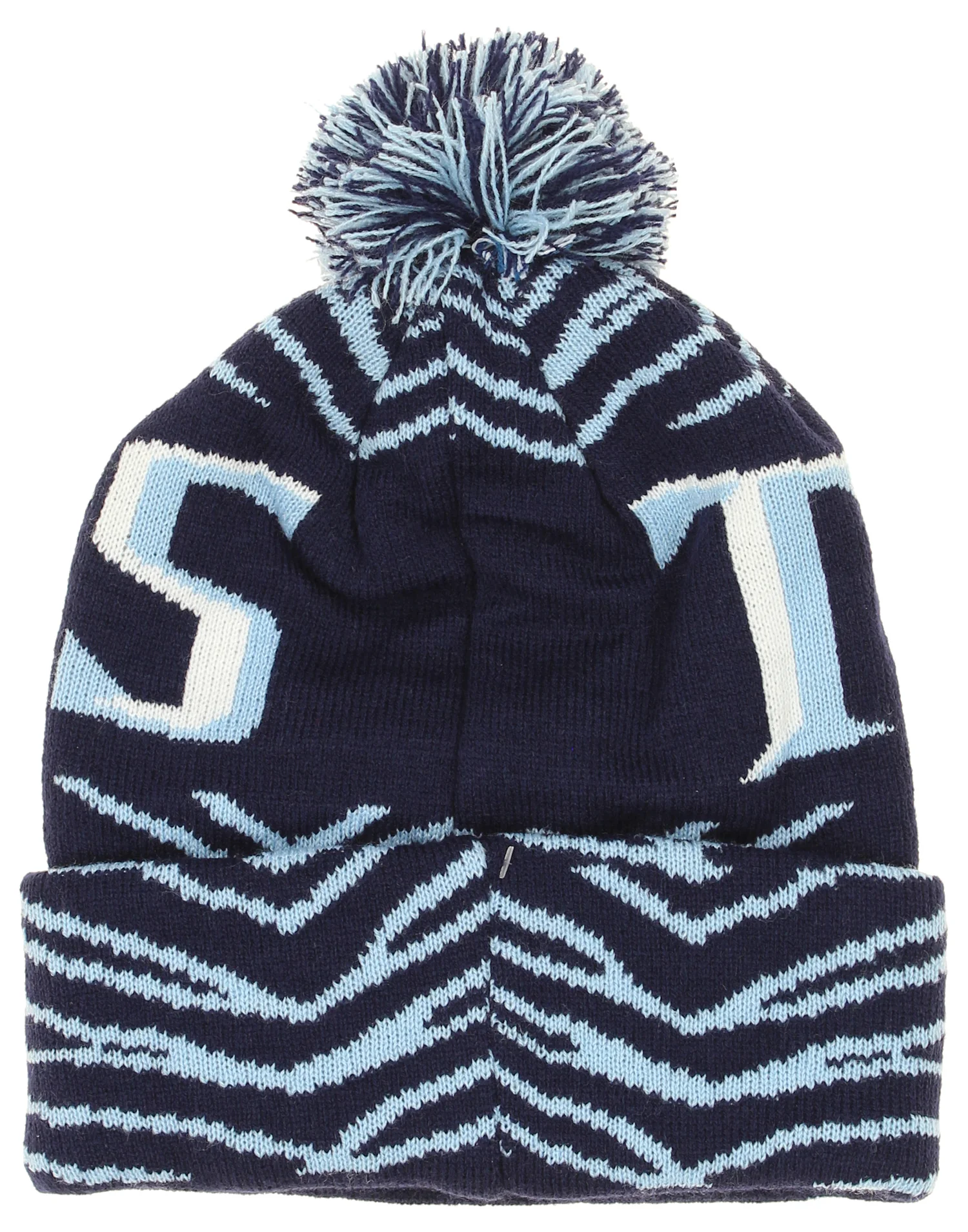 FOCO X Zubaz NFL Collab 3 Pack Glove Scarf & Hat Outdoor Winter Set, Tennessee Titans - Image 5