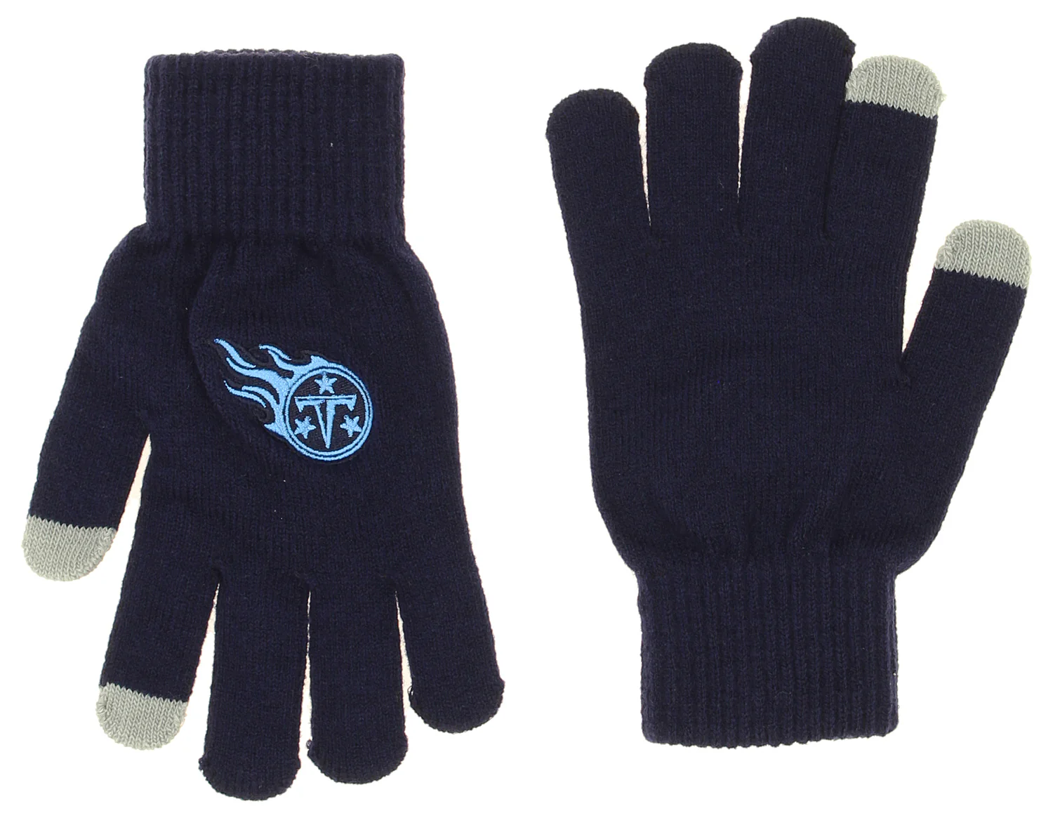 FOCO X Zubaz NFL Collab 3 Pack Glove Scarf & Hat Outdoor Winter Set, Tennessee Titans - Image 6