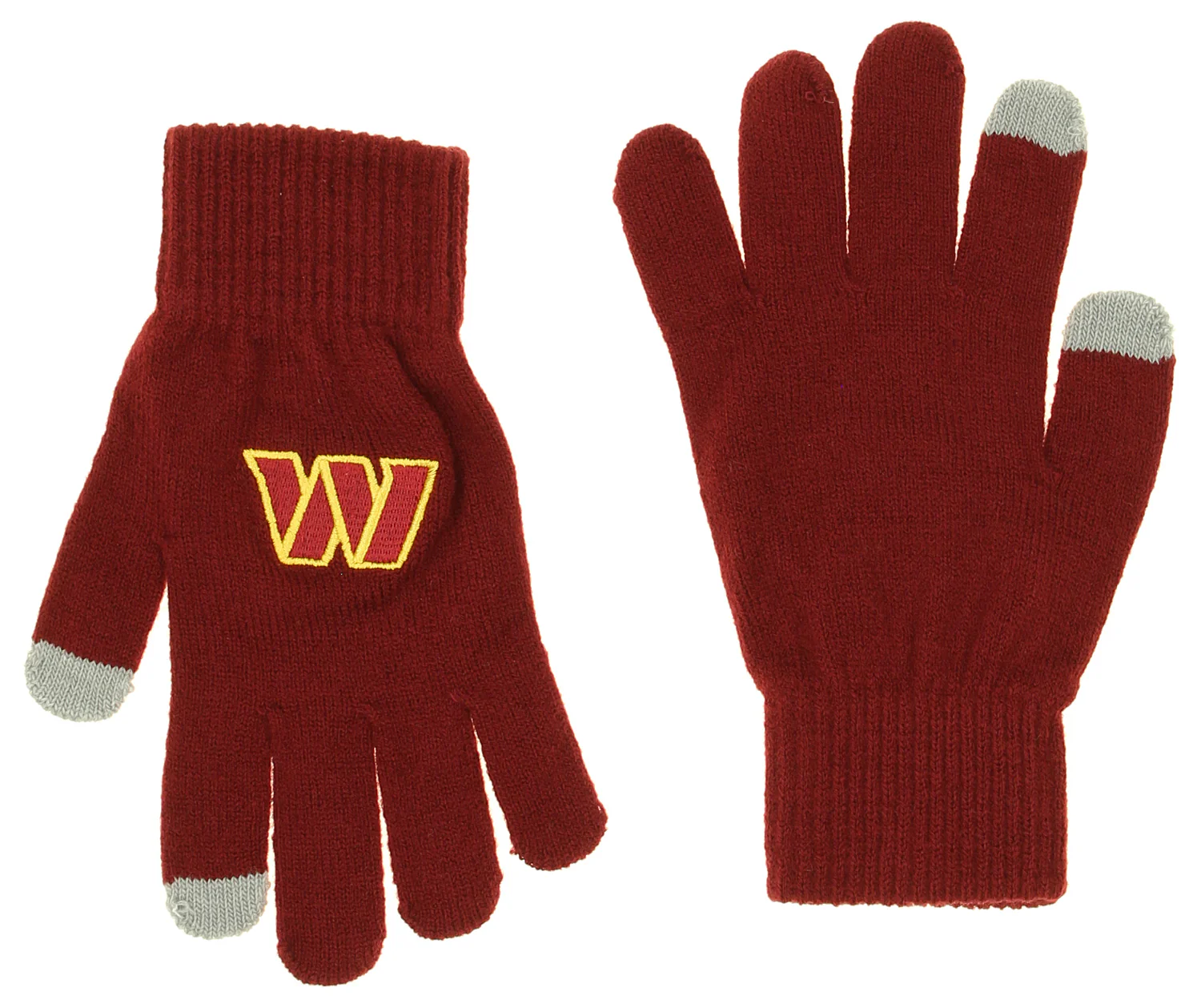FOCO X Zubaz NFL Collab 3 Pack Glove Scarf & Hat Outdoor Winter Set, Washington Commanders - Image 6