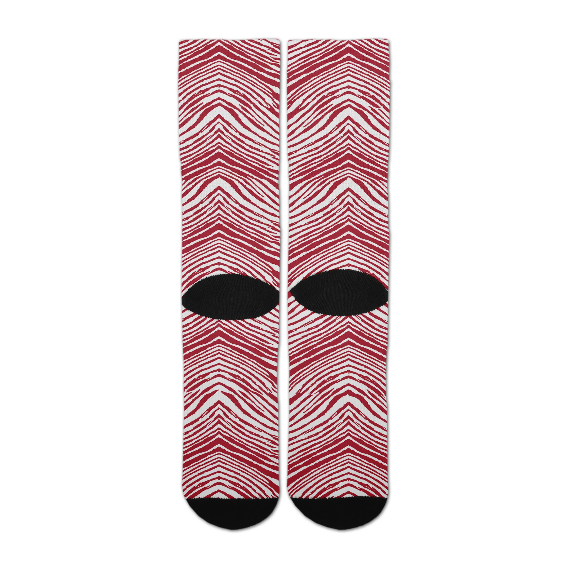 Zubaz By For Bare Feet NFL Zubified Adult and Youth Dress Socks, Arizona Cardinals, Large - Image 4