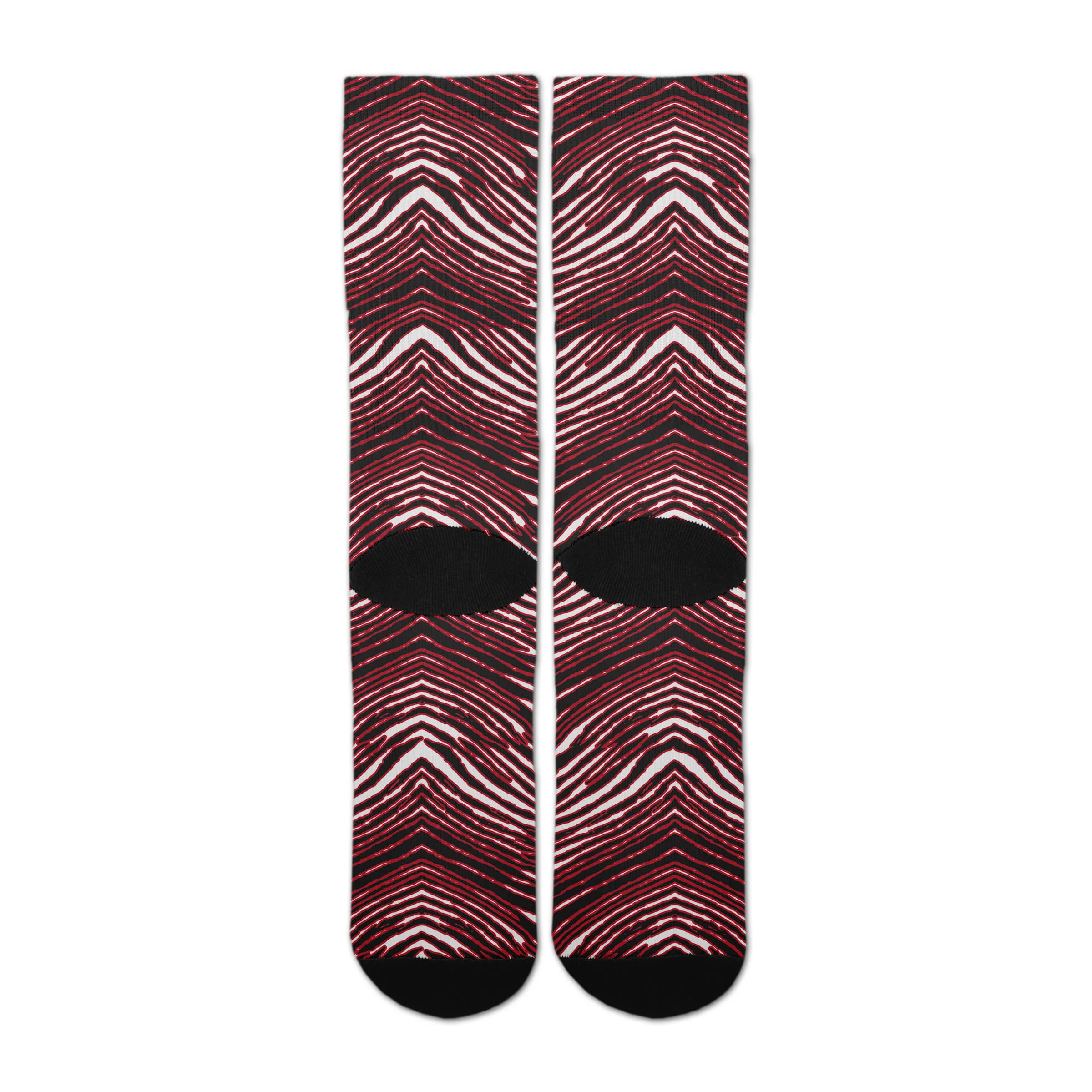 Zubaz By For Bare Feet NFL Zubified Adult and Youth Dress Socks, Atlanta Falcons, Large - Image 4