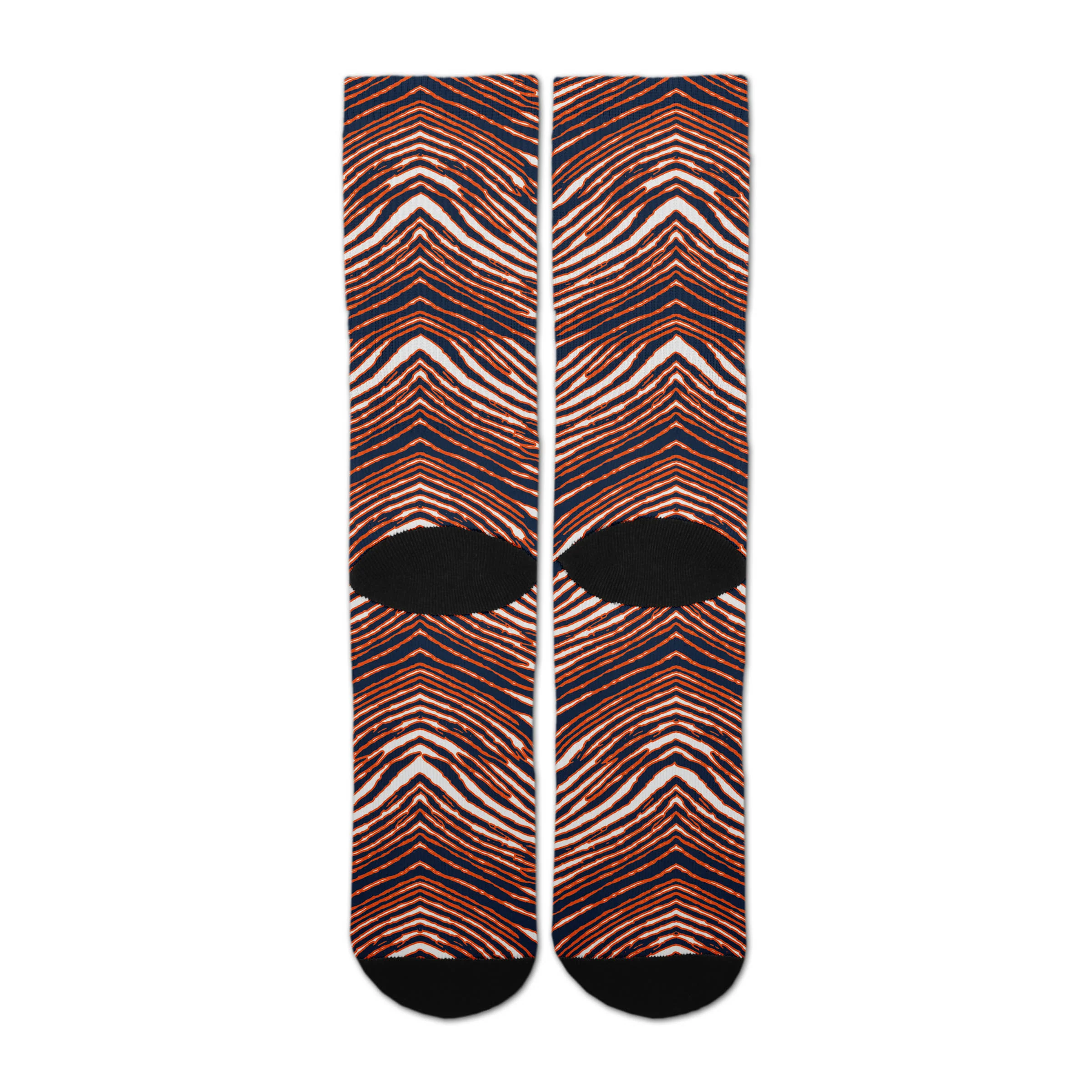 Zubaz By For Bare Feet NFL Zubified Adult and Youth Dress Socks, Denver Broncos, One Size - Image 4