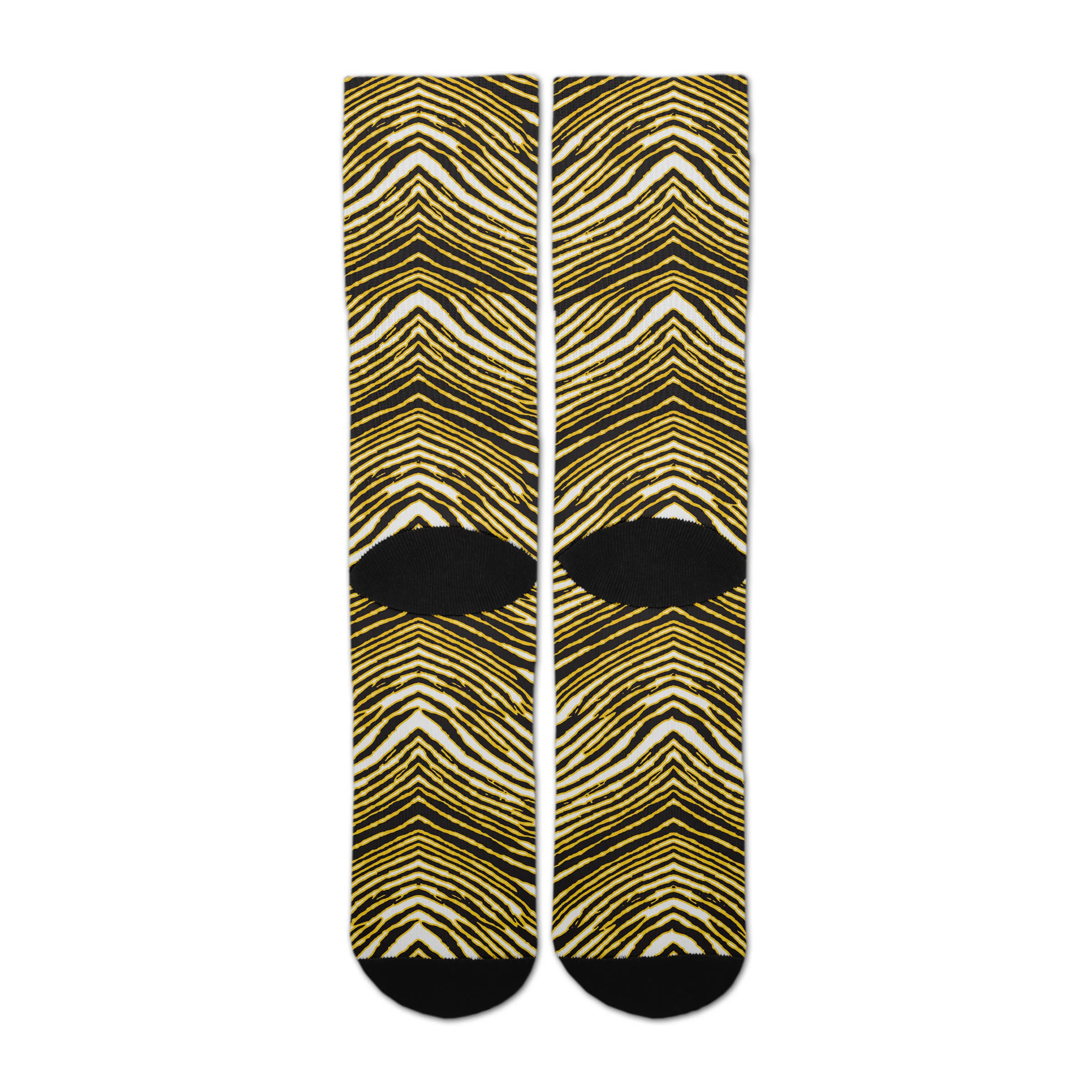 Zubaz By For Bare Feet NFL Zubified Adult and Youth Dress Socks, Pittsburgh Steelers, One Size - Image 4