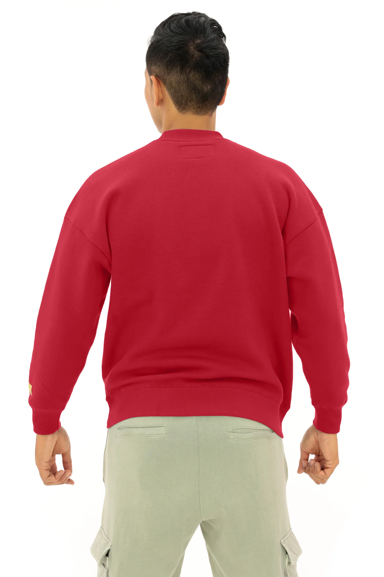 Zubaz NFL 90s Drop Shoulder Crewneck -MVP, SAN FRANCISCO 49ERS - Image 5