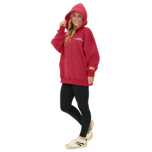Zubaz NFL 90s Drop Shoulder Hoodie -MVP, ARIZONA CARDINALS - Image 2