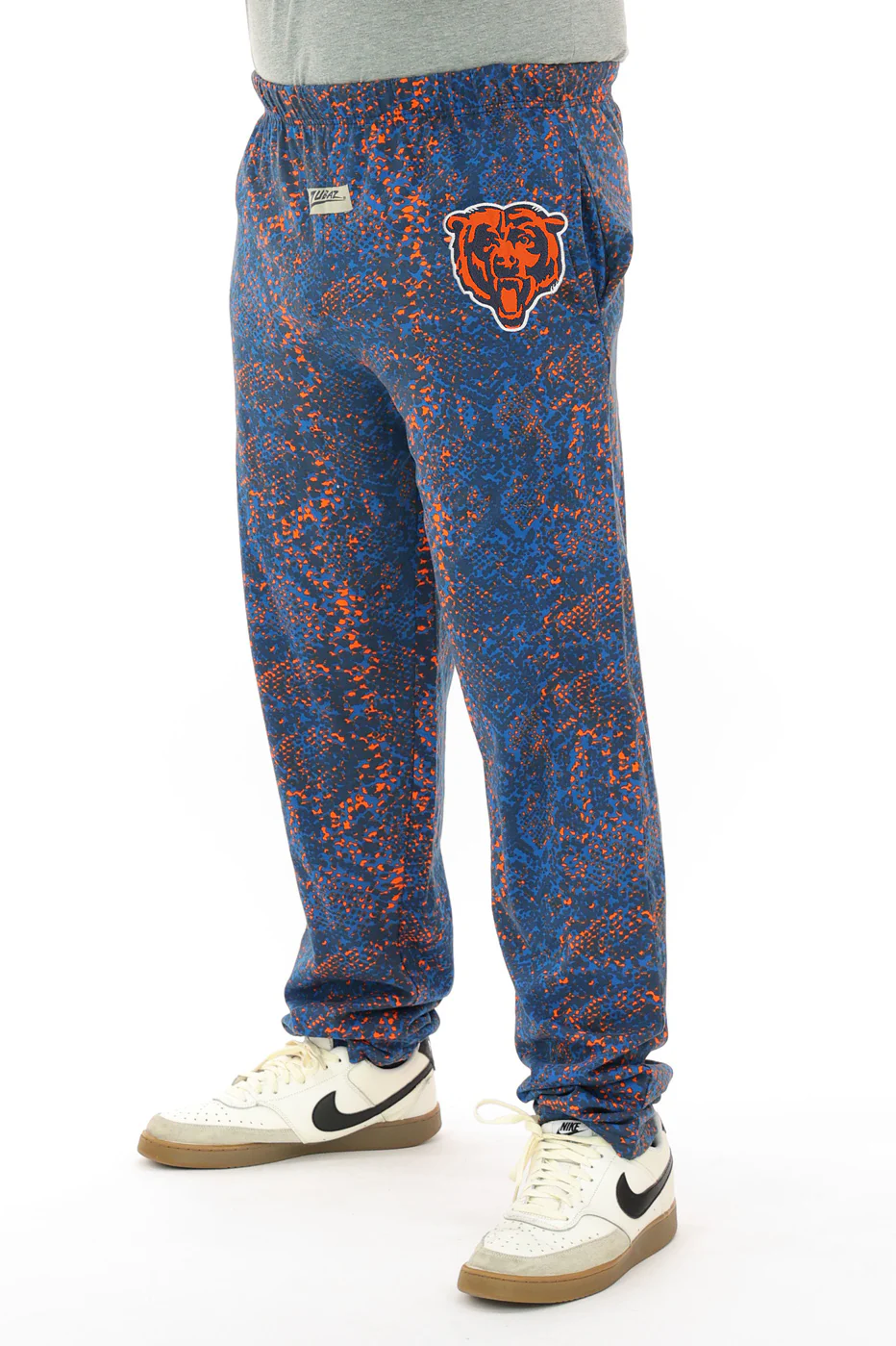 Zubaz NFL Adult Unisex Z88 Embroidered Post Pattern Pant, Chicago Bears, X-Small - Image 17