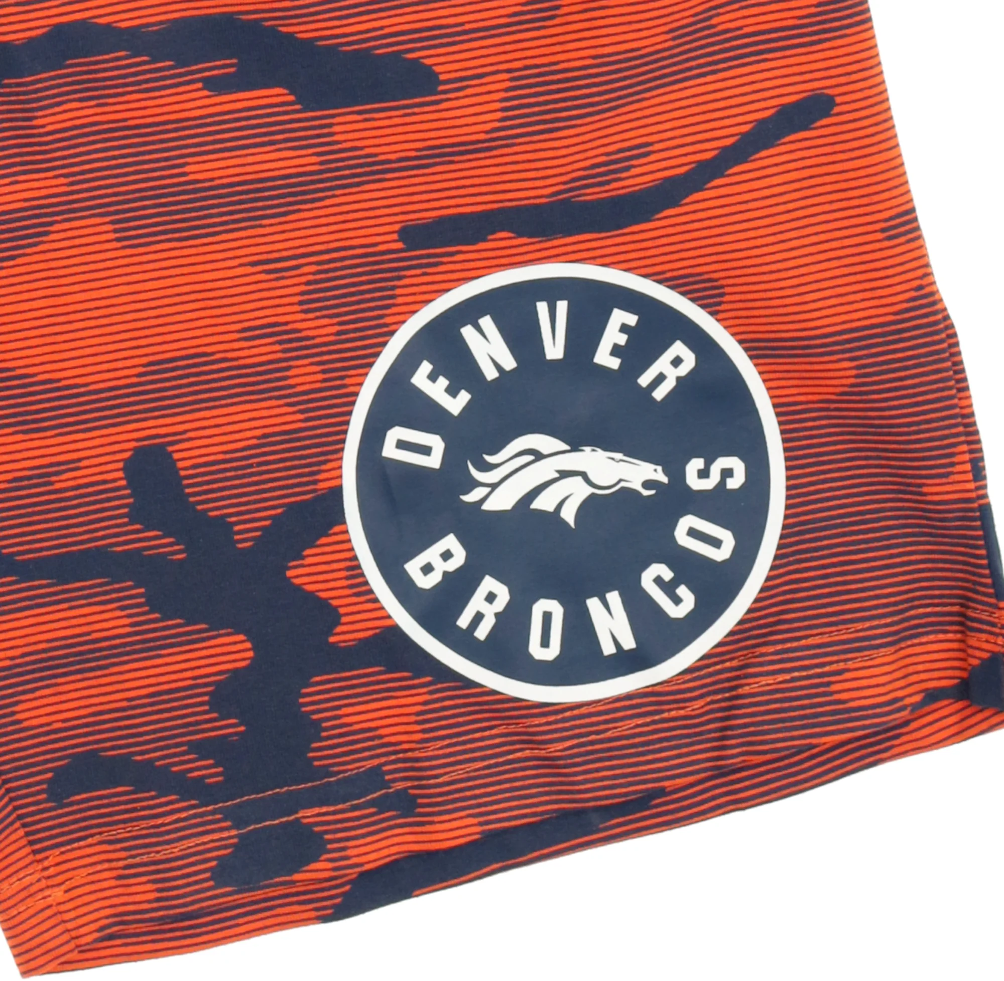 Zubaz NFL Adult Unisex Z88 Camo Lines Shorts, Denver Broncos - Image 44