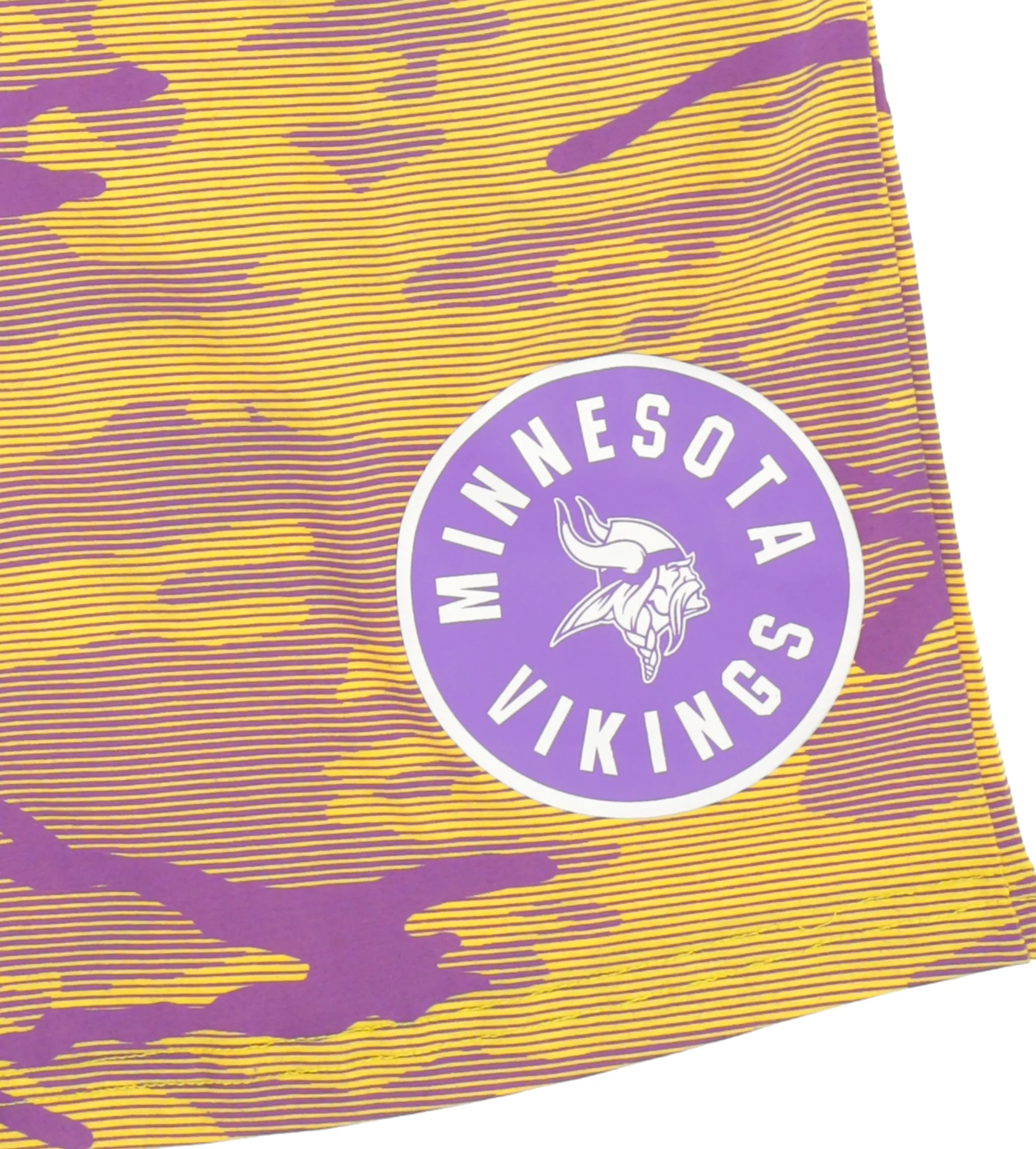 Zubaz NFL Adult Unisex Z88 Camo Lines Shorts, Minnesota Vikings - Image 30