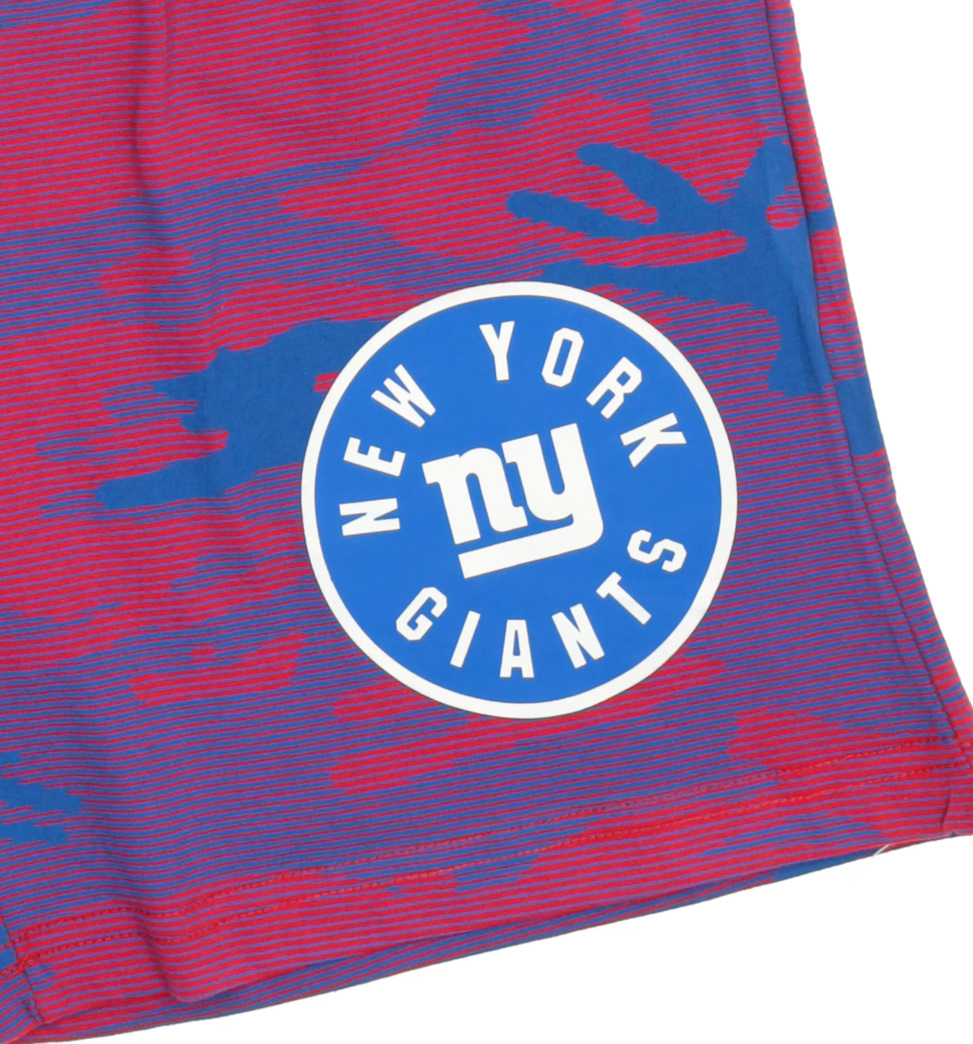 Zubaz NFL Adult Unisex Z88 Camo Lines Shorts, New York Giants - Image 44