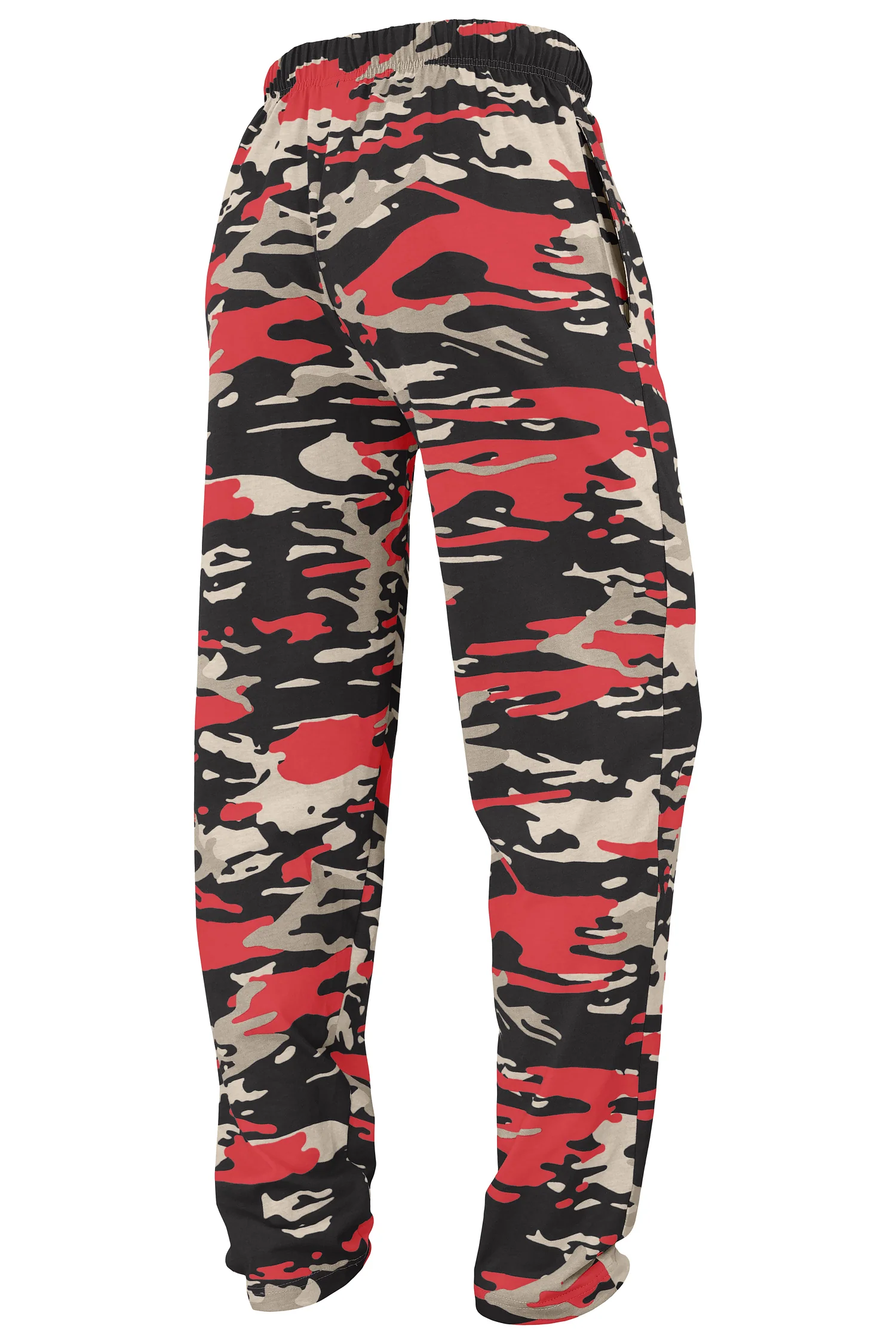 Zubaz NFL Adult Unisex Z88 Embroidered Alt Camo Pants, Atlanta Falcons - Image 2