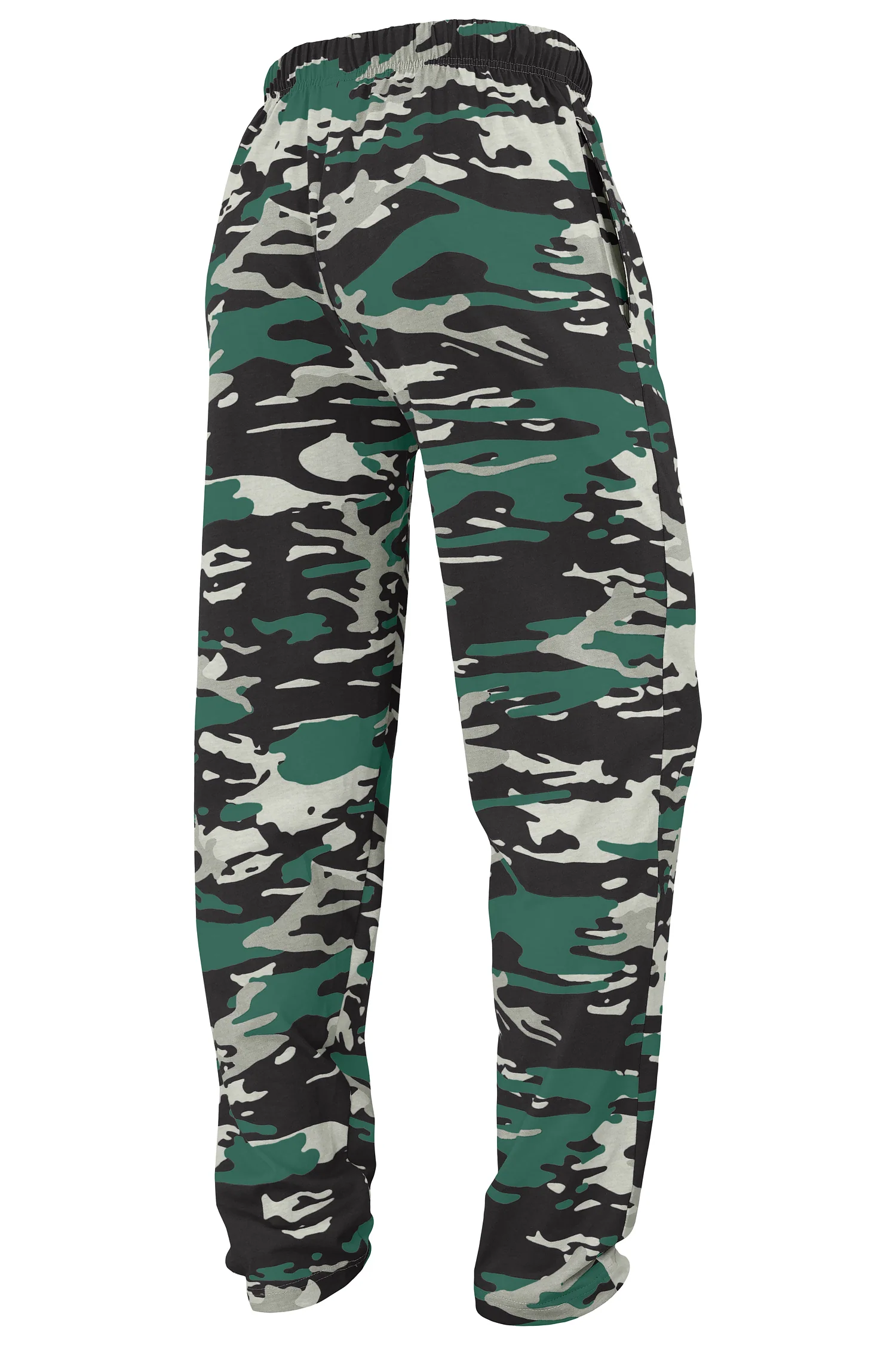 Zubaz NFL Adult Unisex Z88 Embroidered Alt Camo Pants, New York Jets - Image 2