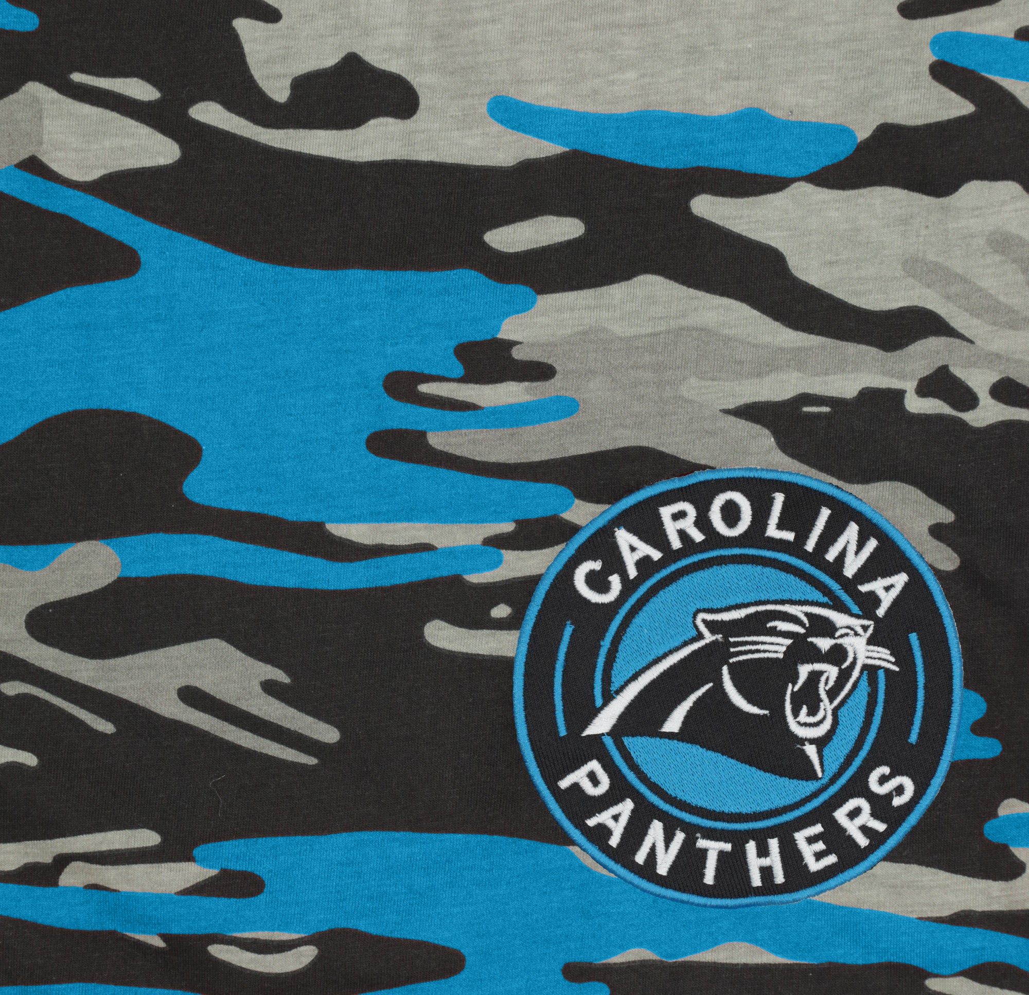 Zubaz NFL Adult Unisex Z88 Embroidered Alt Camo Shorts, Carolina Pantshers - Image 52