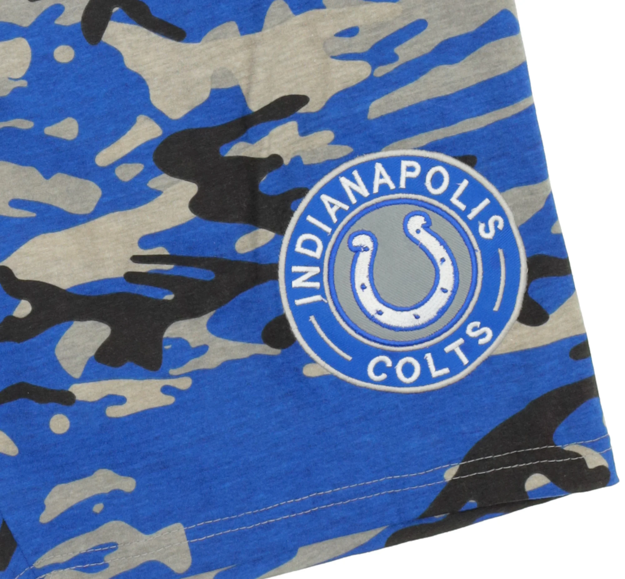 Zubaz NFL Adult Unisex Z88 Embroidered Alt Camo Shorts, Indianapolis Colts - Image 44