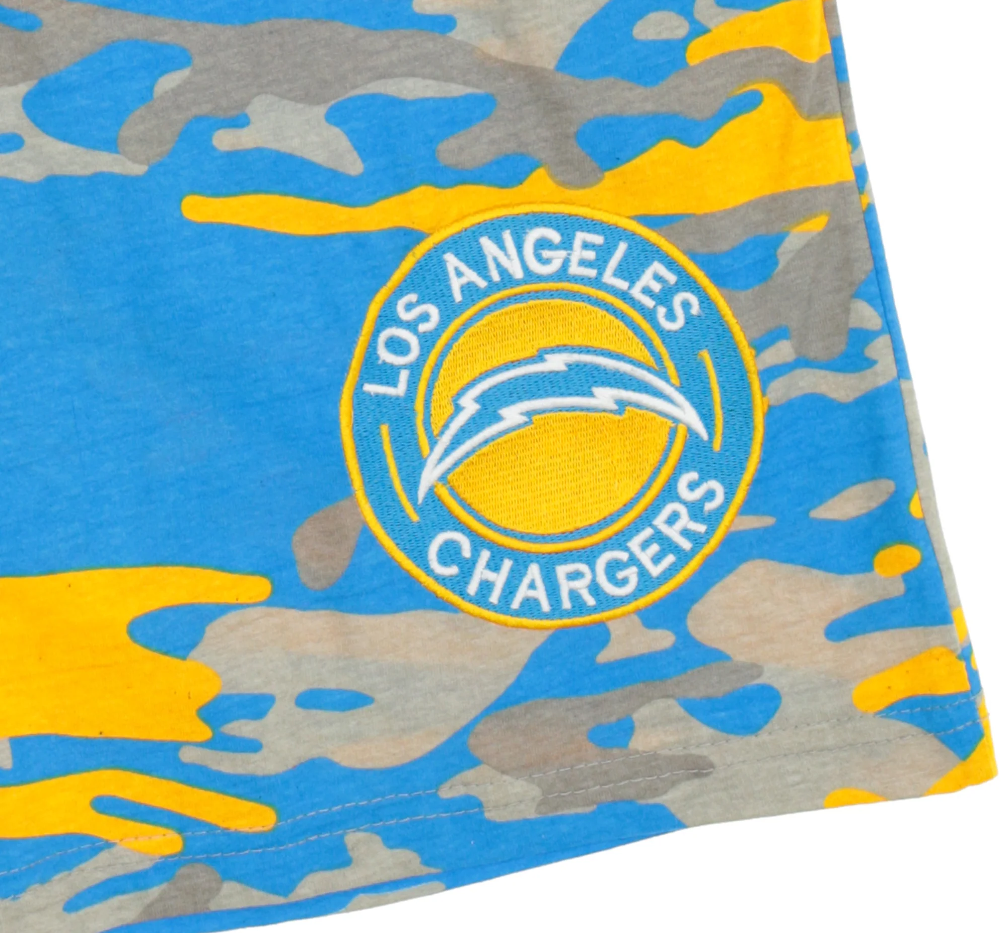 Zubaz NFL Adult Unisex Z88 Embroidered Alt Camo Shorts, Los Angeles Chargers - Image 16