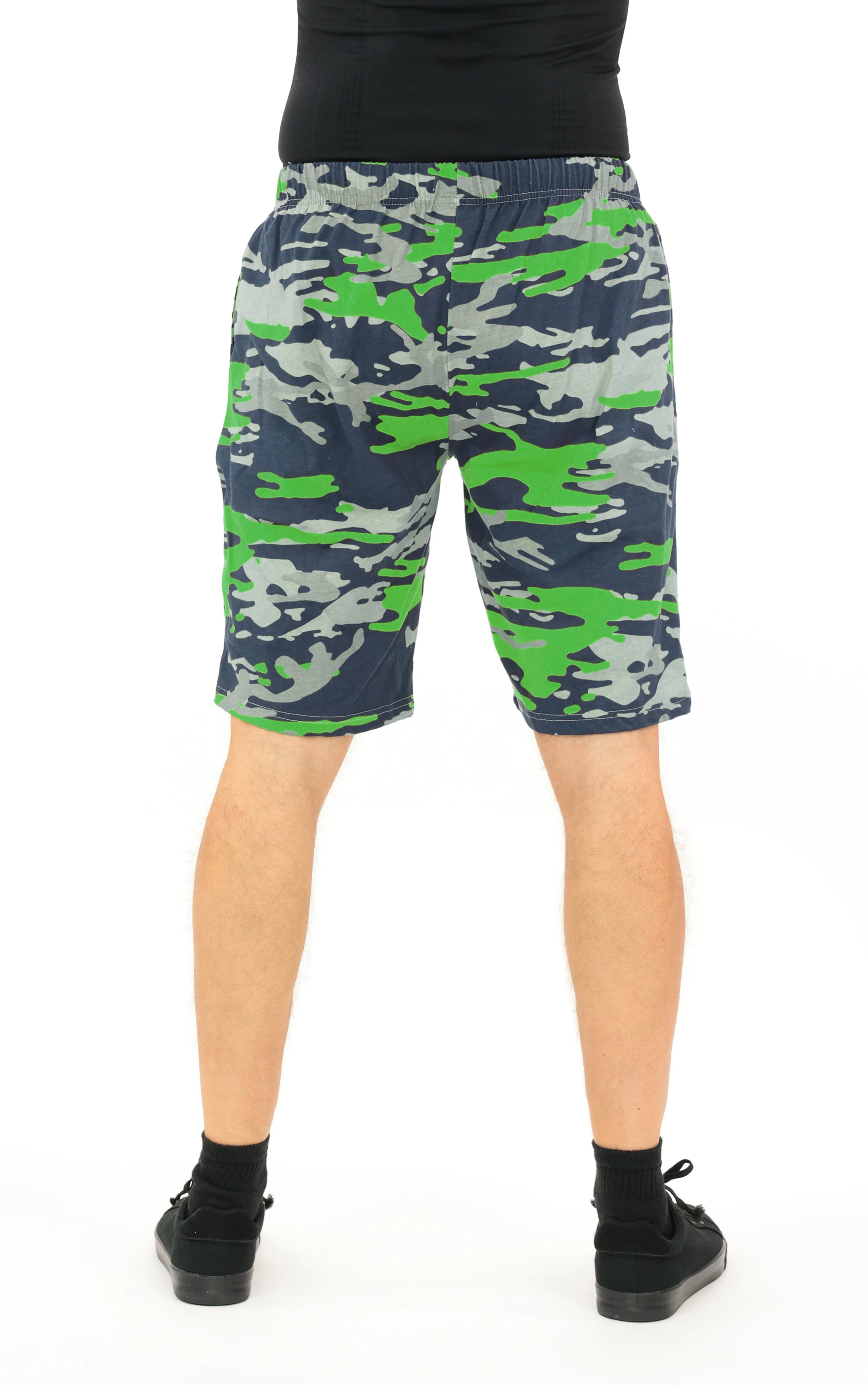 Zubaz NFL Adult Unisex Z88 Embroidered Alt Camo Shorts, Seattle Seahawks - Image 5