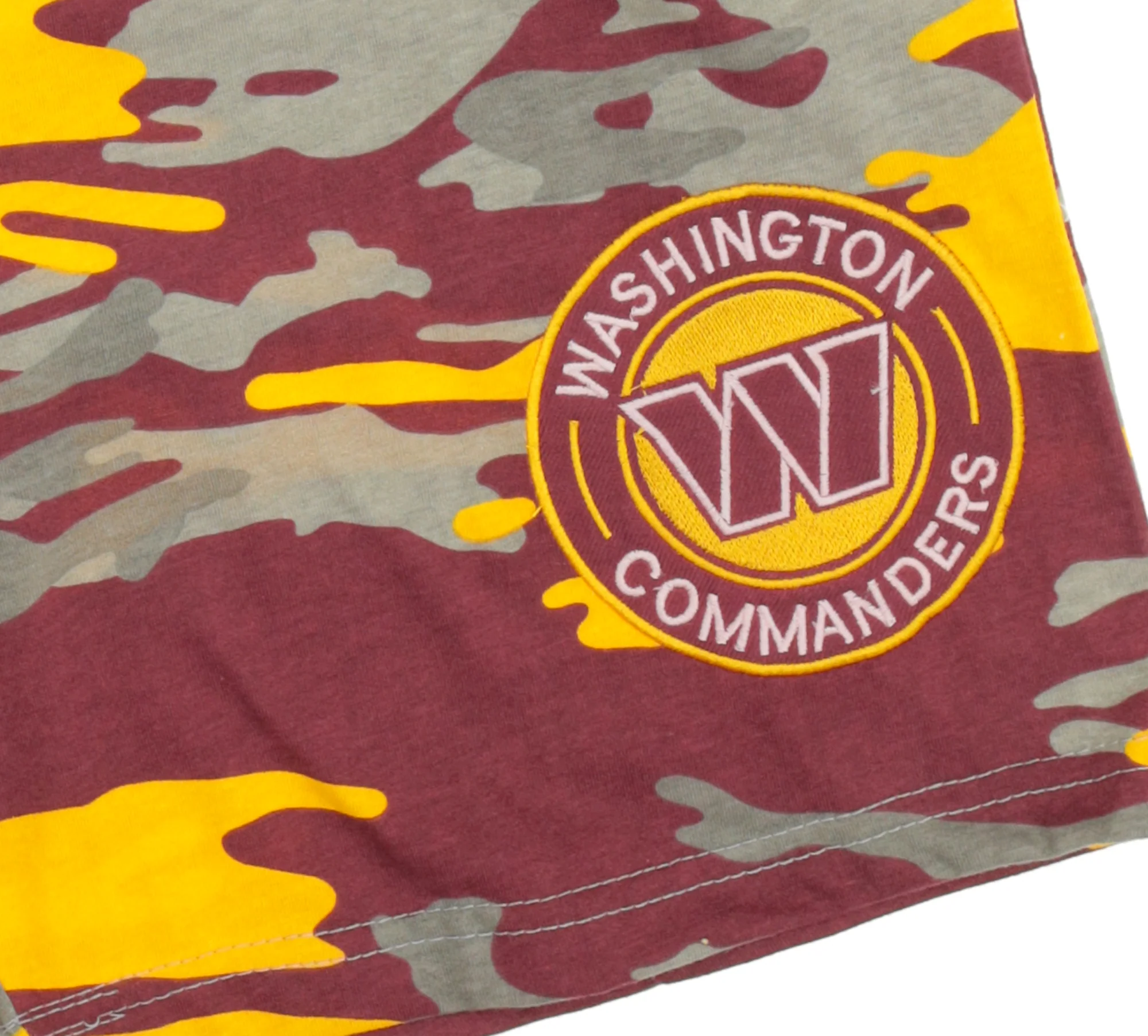 Zubaz NFL Adult Unisex Z88 Embroidered Alt Camo Shorts, Washington Commanders - Image 44
