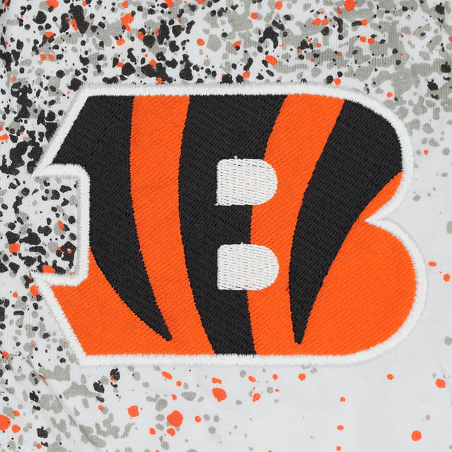 Zubaz NFL Adult Unisex Z88 Embroidered Confetti 3 Color Pants, Cincinnati Bengals - Image 3