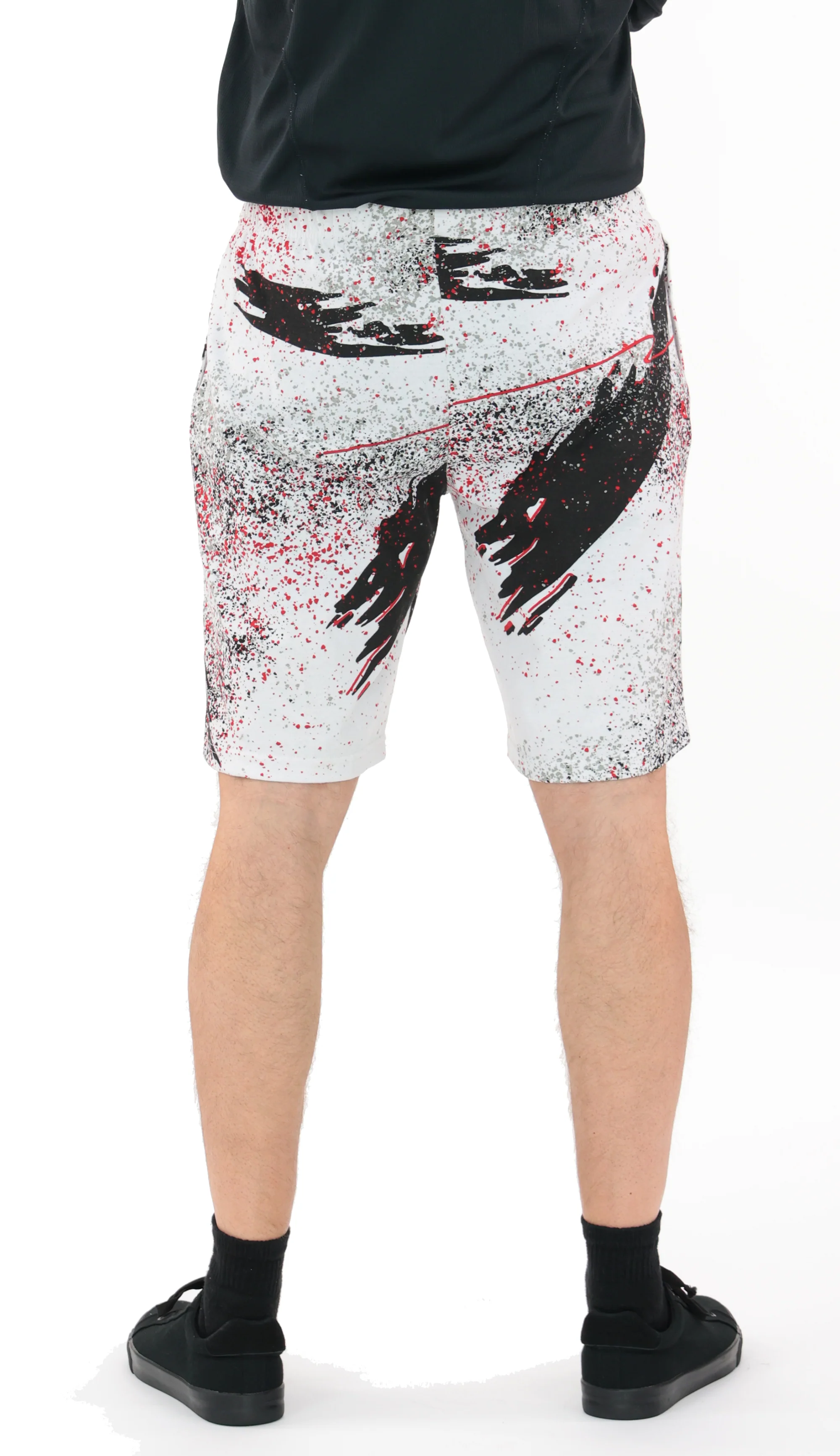 Zubaz NFL Adult Unisex Z88 Embroidered Confetti 3 Team Color Shorts, Tampa Bay Buccaneers - Image 14