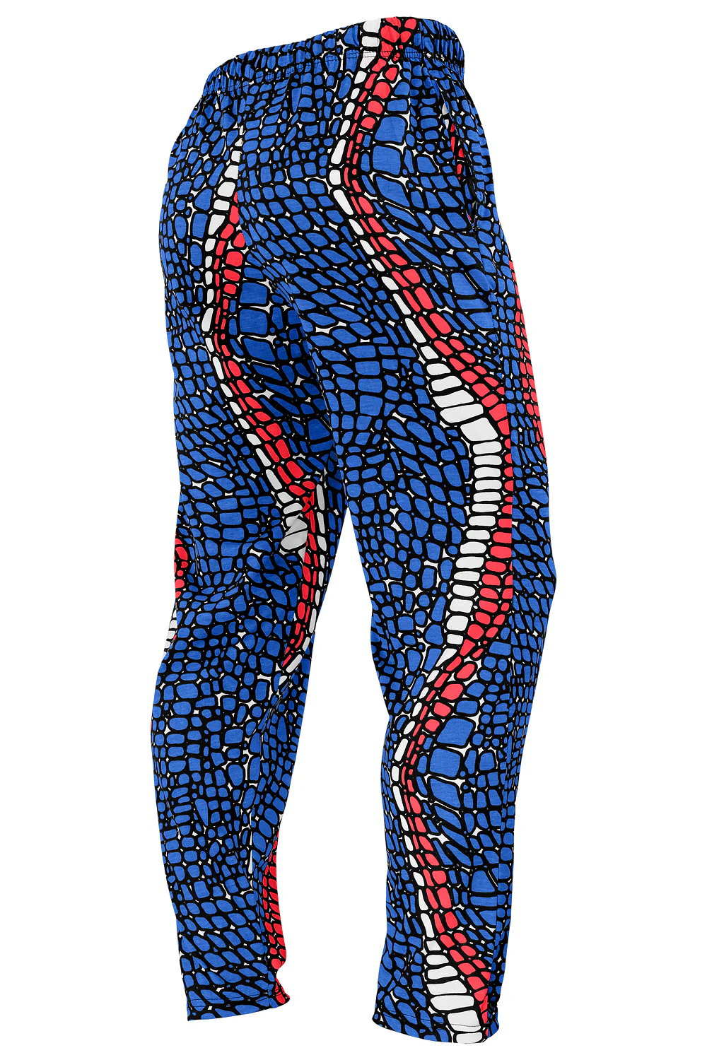 Zubaz NFL Adult Unisex Z88 Embroidered Gator 3 Color Pants, Buffalo Bills - Image 2