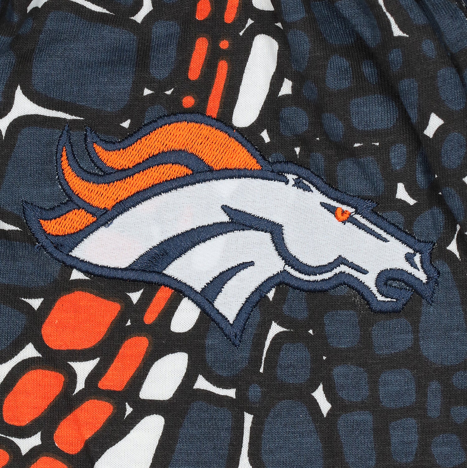 Zubaz NFL Adult Unisex Z88 Embroidered Gator 3 Color Pants, Denver Broncos - Image 3