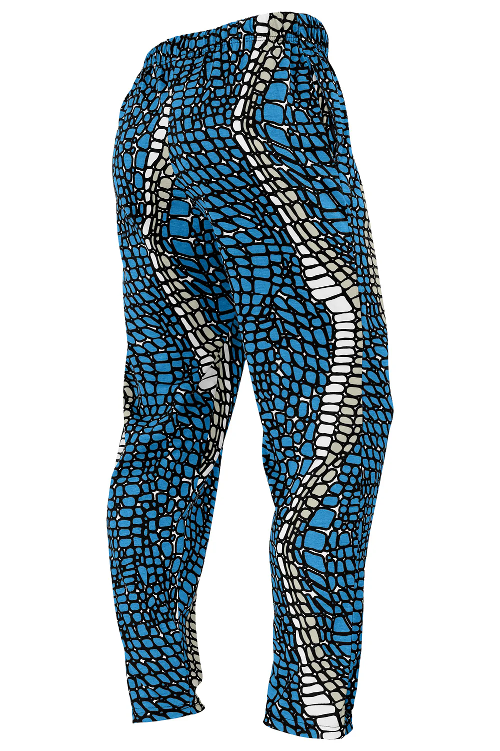 Zubaz NFL Adult Unisex Z88 Embroidered Gator 3 Color Pants, Detroit Lions - Image 2