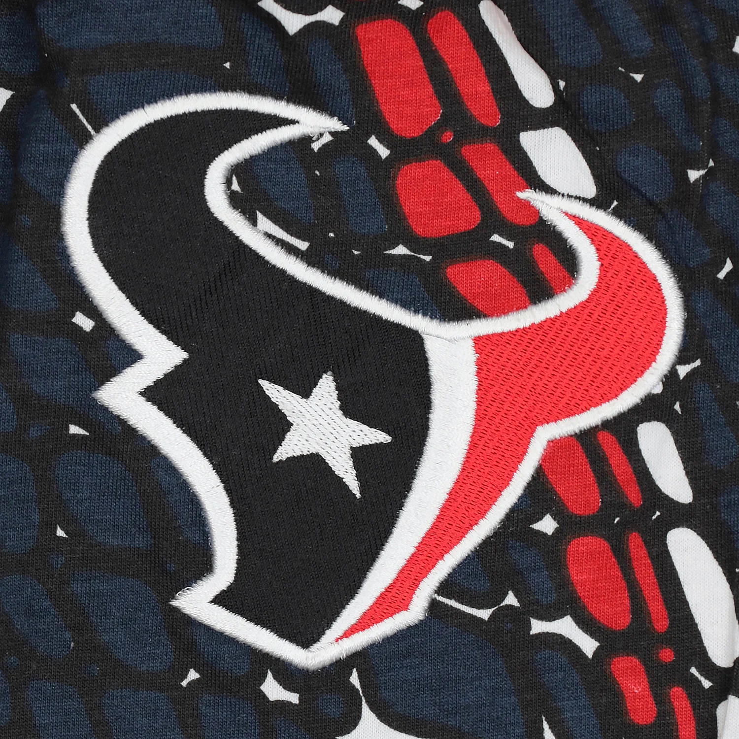 Zubaz NFL Adult Unisex Z88 Embroidered Gator 3 Color Pants, Houston Texans - Image 3