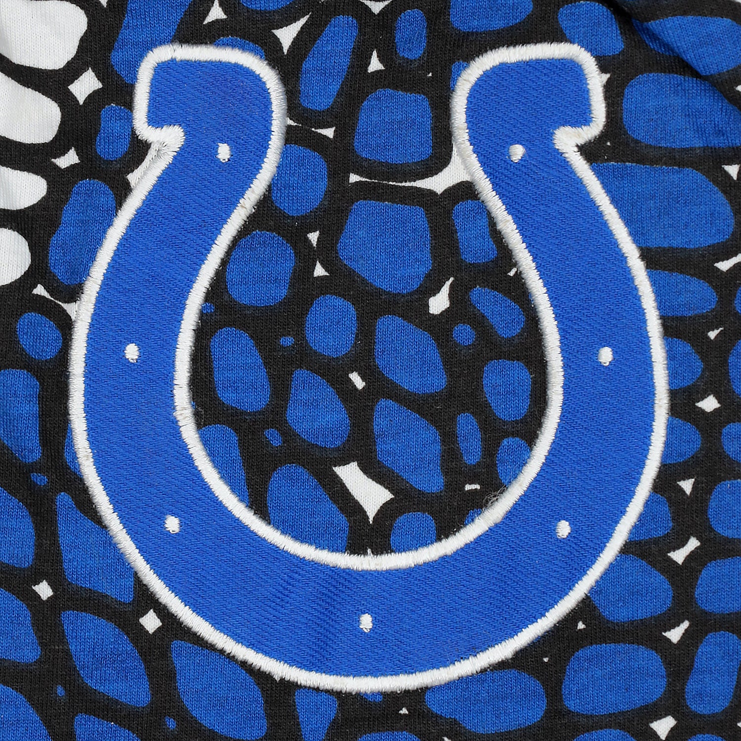 Zubaz NFL Adult Unisex Z88 Embroidered Gator 3 Color Shorts, Indianapolis Colts - Image 3