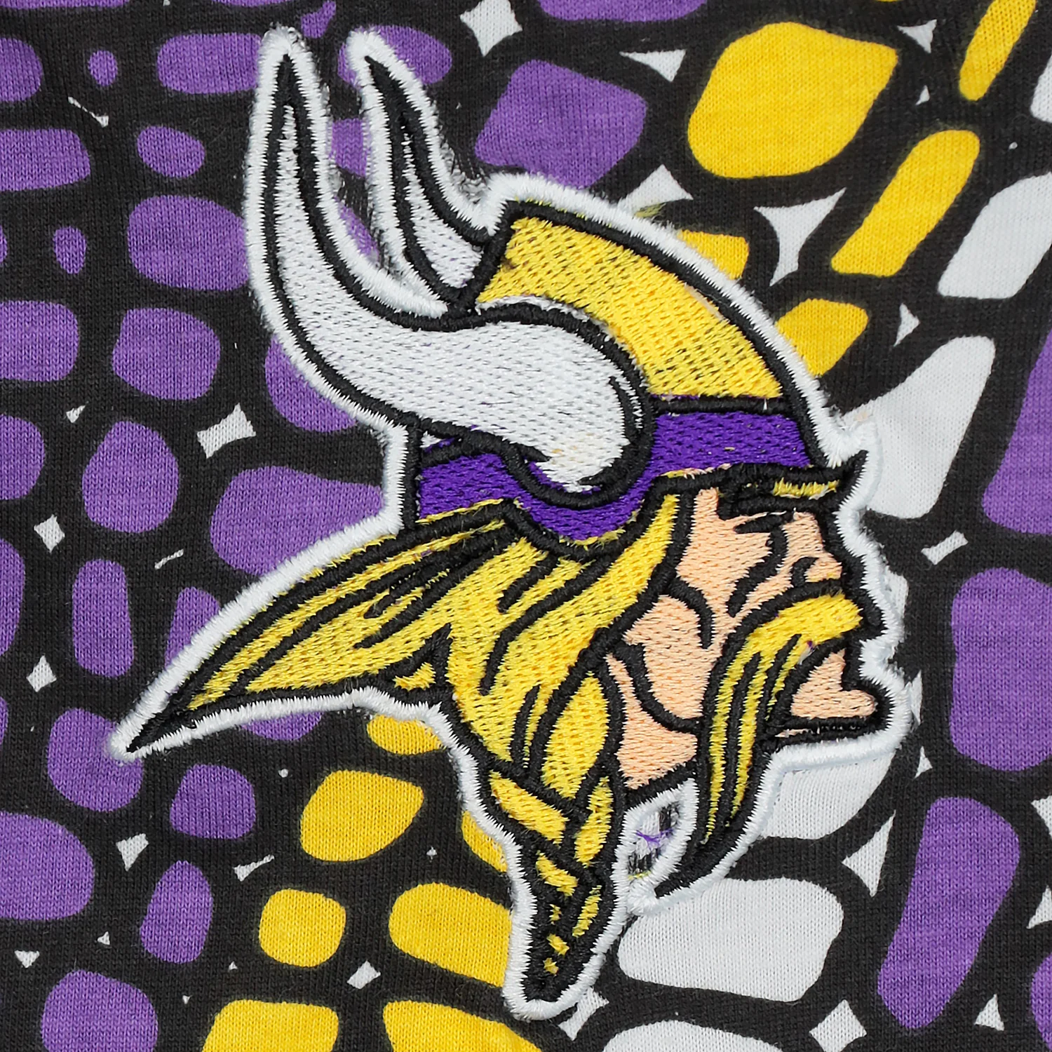 Zubaz NFL Adult Unisex Z88 Embroidered Gator 3 Color Shorts, Minnesota Vikings - Image 3