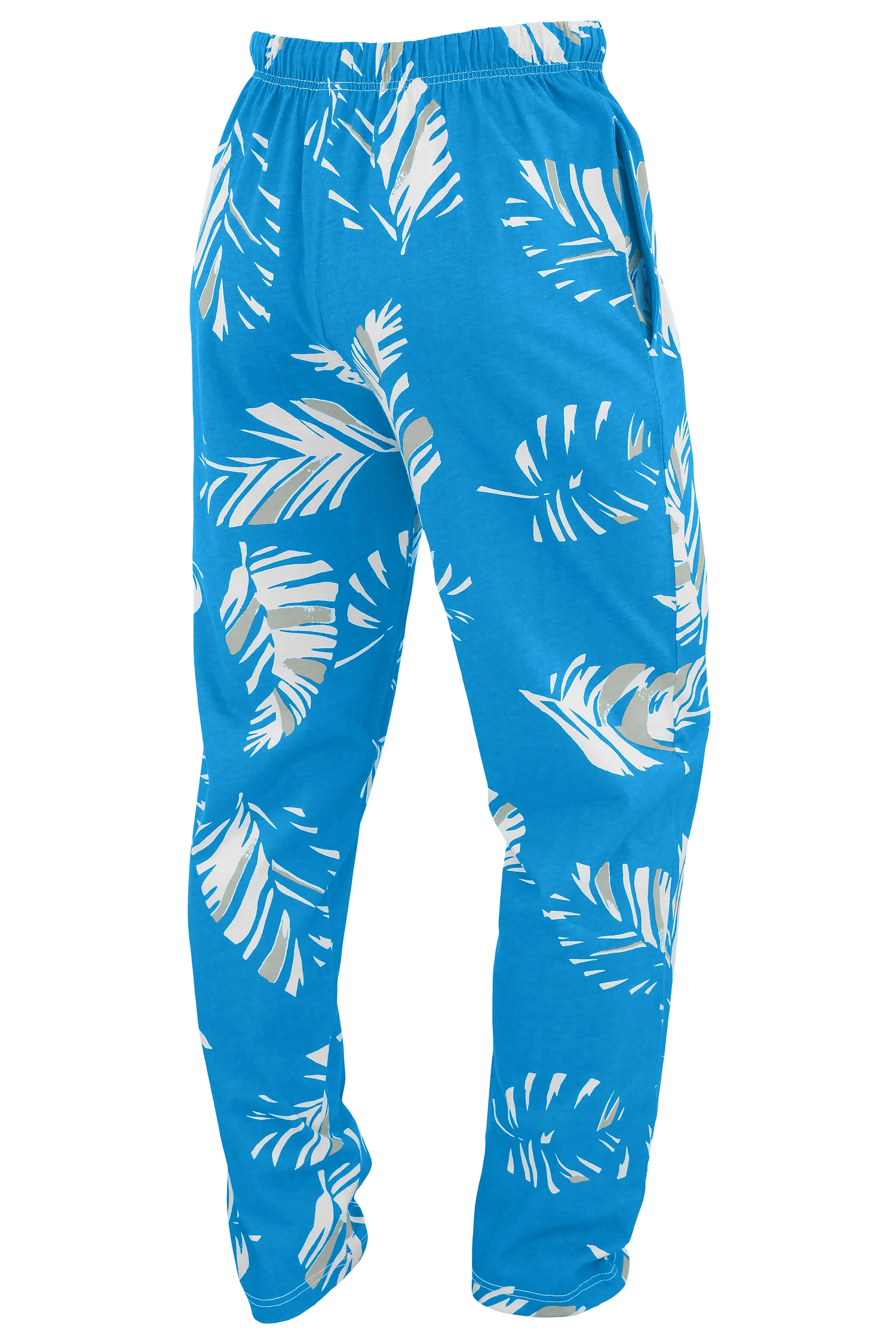 Zubaz NFL Adult Unisex Z88 Embroidered Leaf 3 Color Pants, Detroit Lions - Image 3