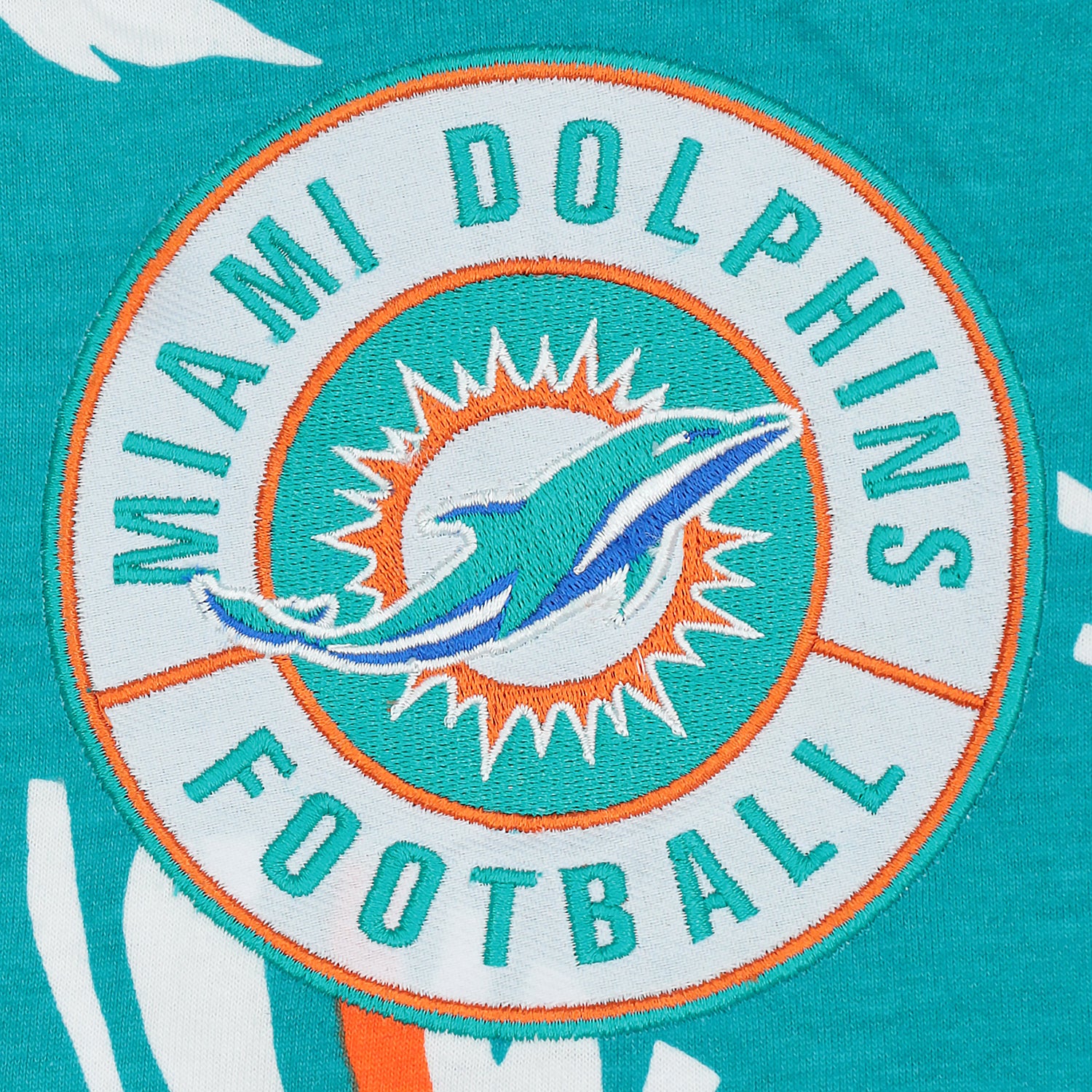 Zubaz NFL Adult Unisex Z88 Embroidered Leaf 3 Color Pants, Miami Dolphins - Image 3