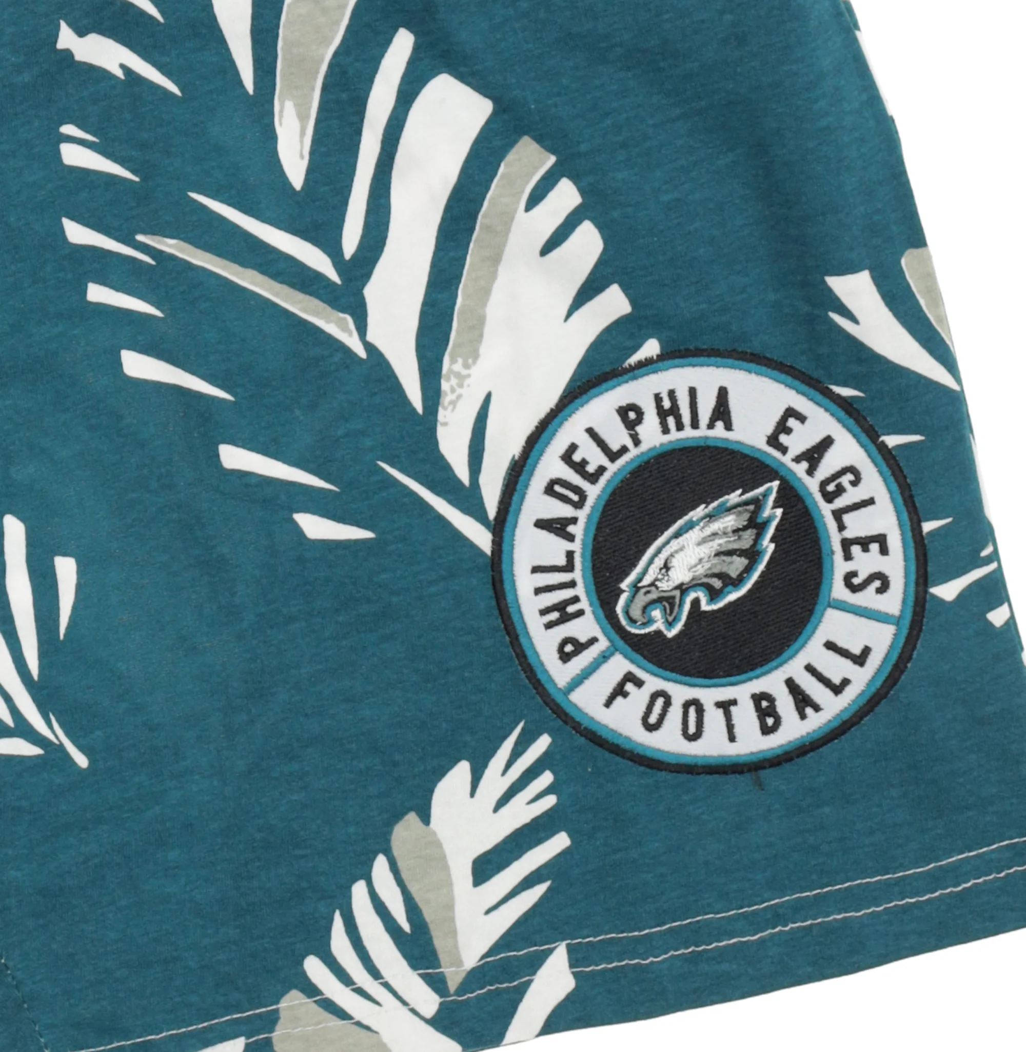 Zubaz NFL Adult Unisex Z88 Embroidered Leaf 3 Team Color Shorts, Philadelphia Eagles - Image 30