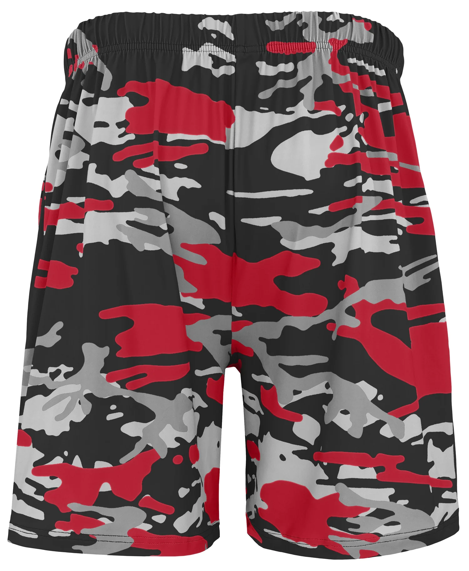 Zubaz NFL Men's 7in Alternate Camo Established Block Text Shorts, Atlanta Falcons - Image 3