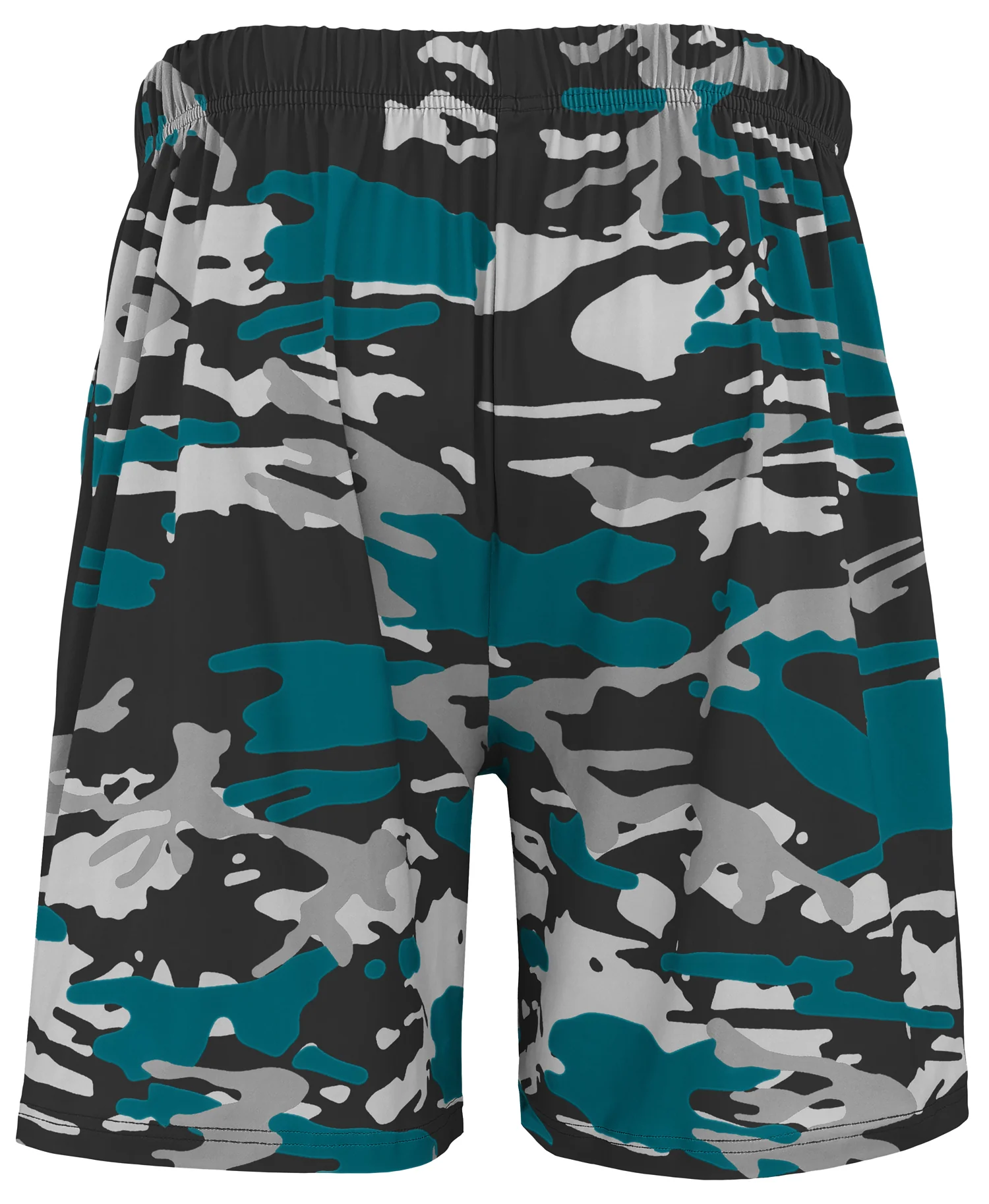 Zubaz NFL Men's 7in Alternate Camo Established Block Text Shorts, Jacksonville Jaguars - Image 3