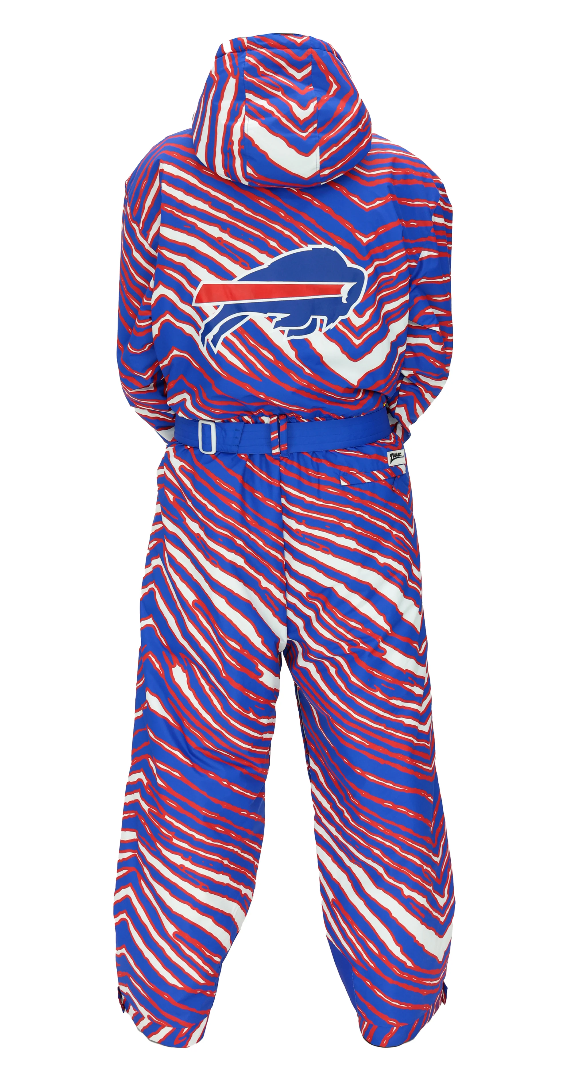 Zubaz NFL Kids Unisex Zebra Team Color Tundra Tux Snowsuit Jr, Buffalo Bills - Image 3