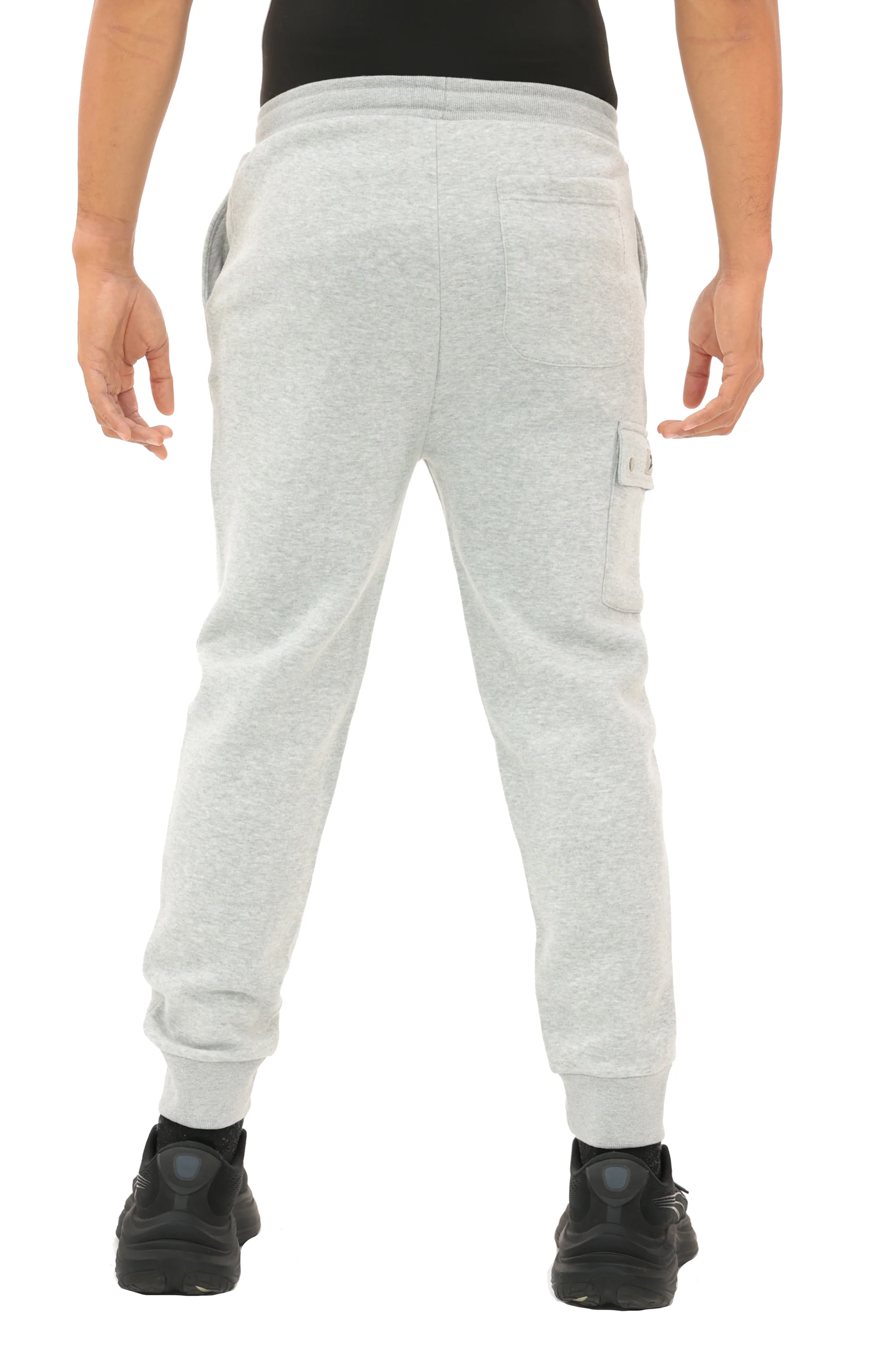 Zubaz NFL MEN Cargo Joggers - Gray, GREEN BAY PACKERS - Image 4