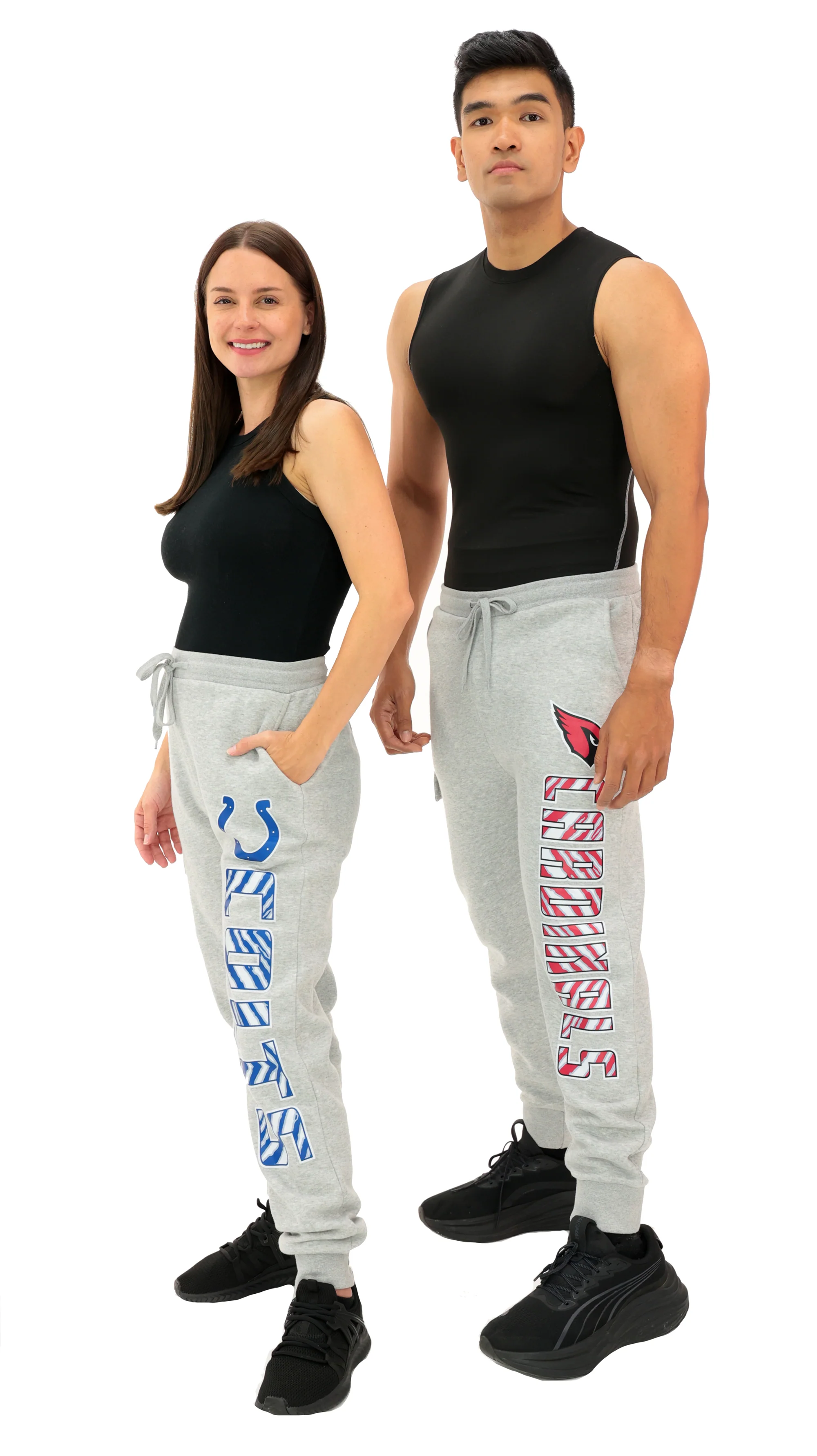 Zubaz NFL MEN Cargo Joggers - Gray, LOS ANGELES CHARGERS - Image 6