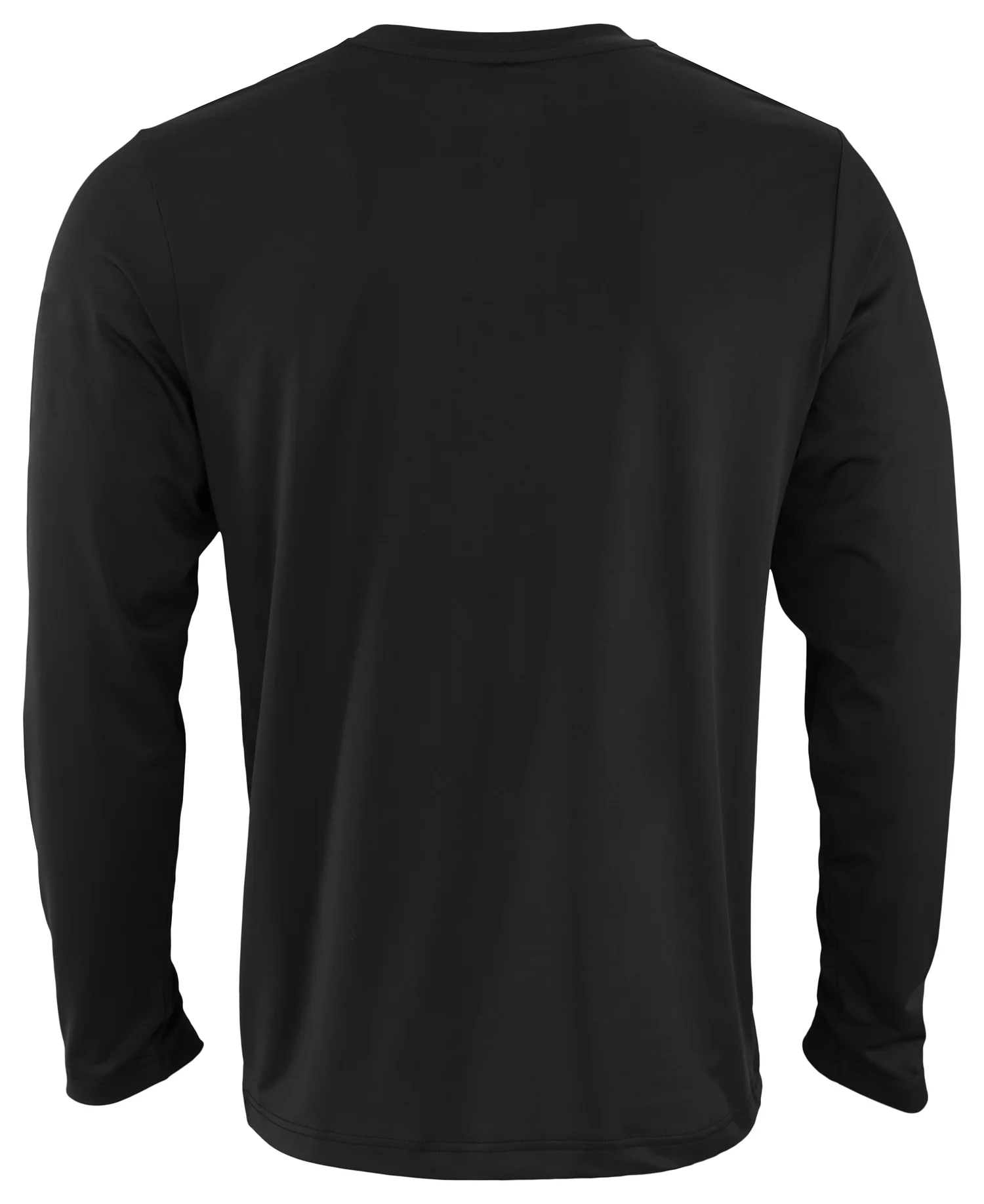 Zubaz NFL Men's Black End Zone Long Sleeve T-Shirt, Seattle Seahawks - Image 2