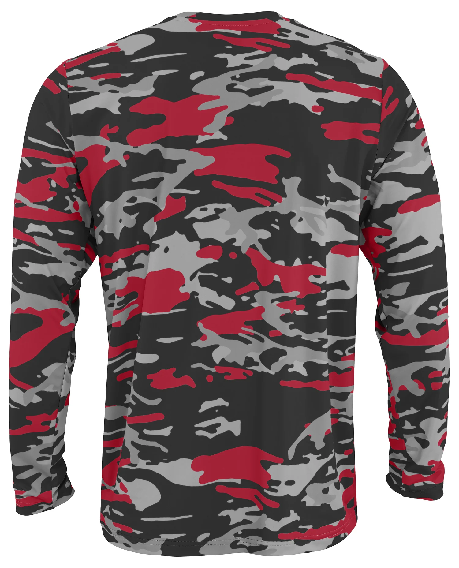 Zubaz NFL Men's Camo Alternate Color with White Circle Logo Long Sleeve T-Shirt, Arizona Cardinals - Image 9