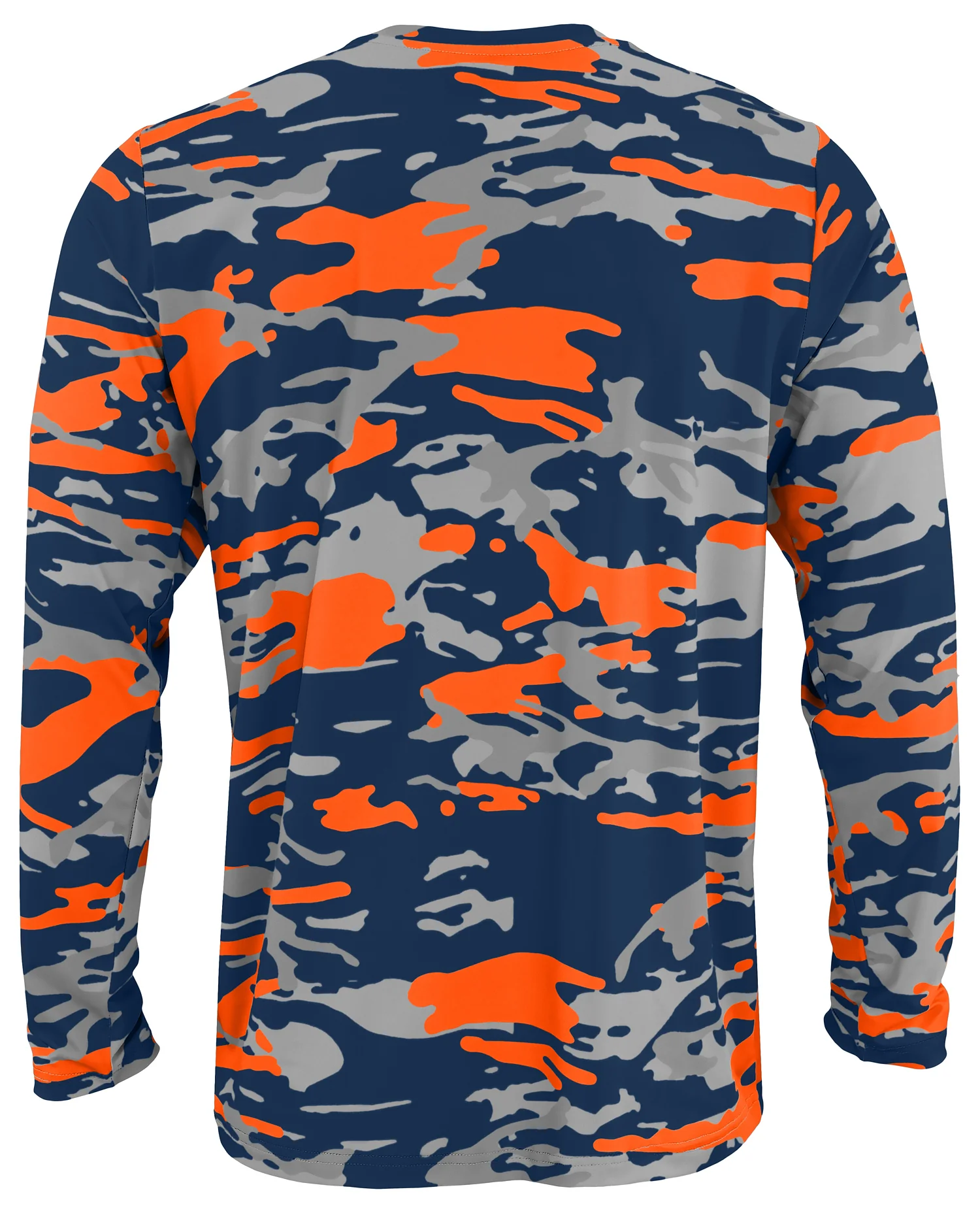 Zubaz NFL Men's Camo Alternate Color with White Circle Logo Long Sleeve T-Shirt, Chicago Bears - Image 37